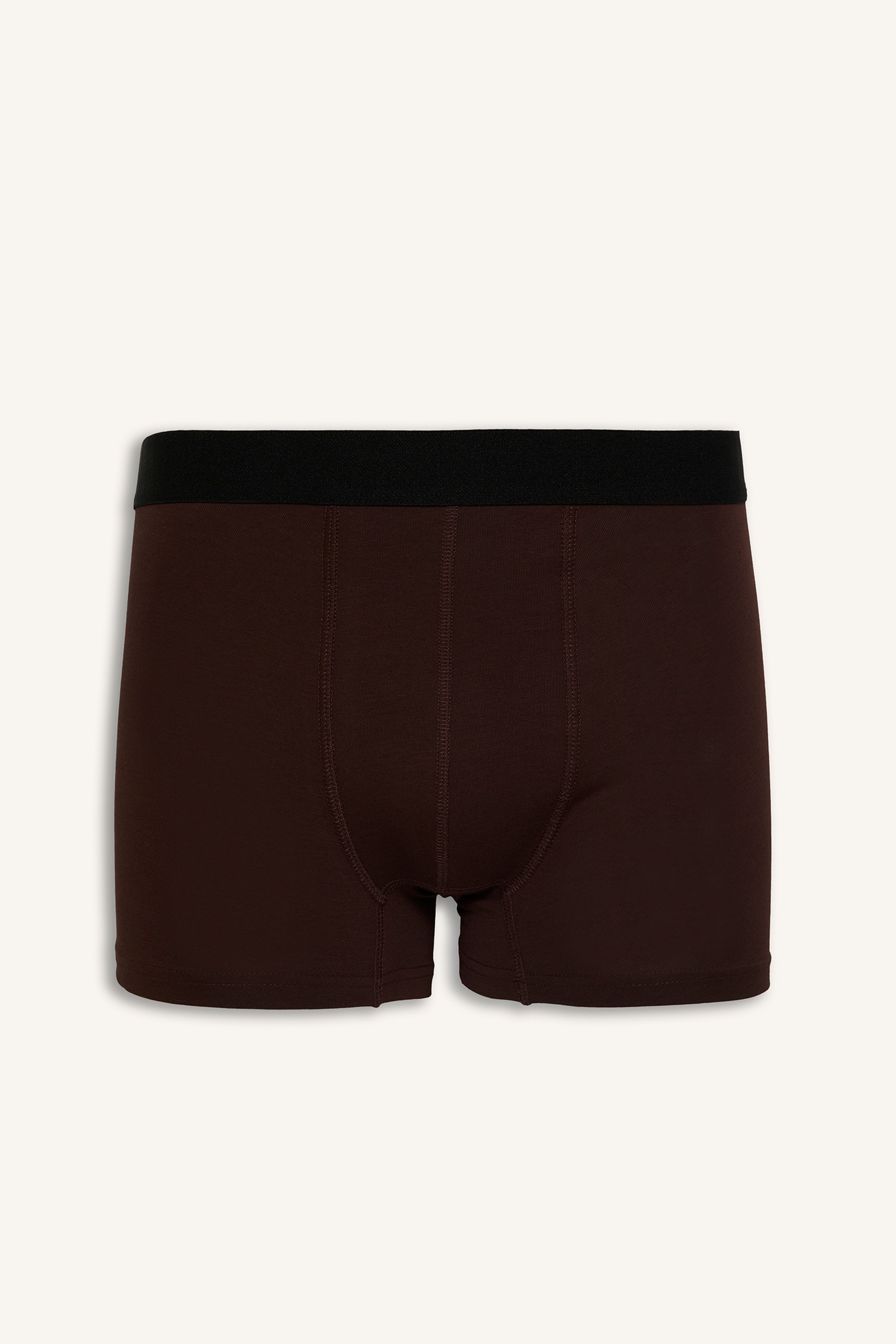 DeFacto Regular Fit Desenli 3'lü Boxer görsel 6