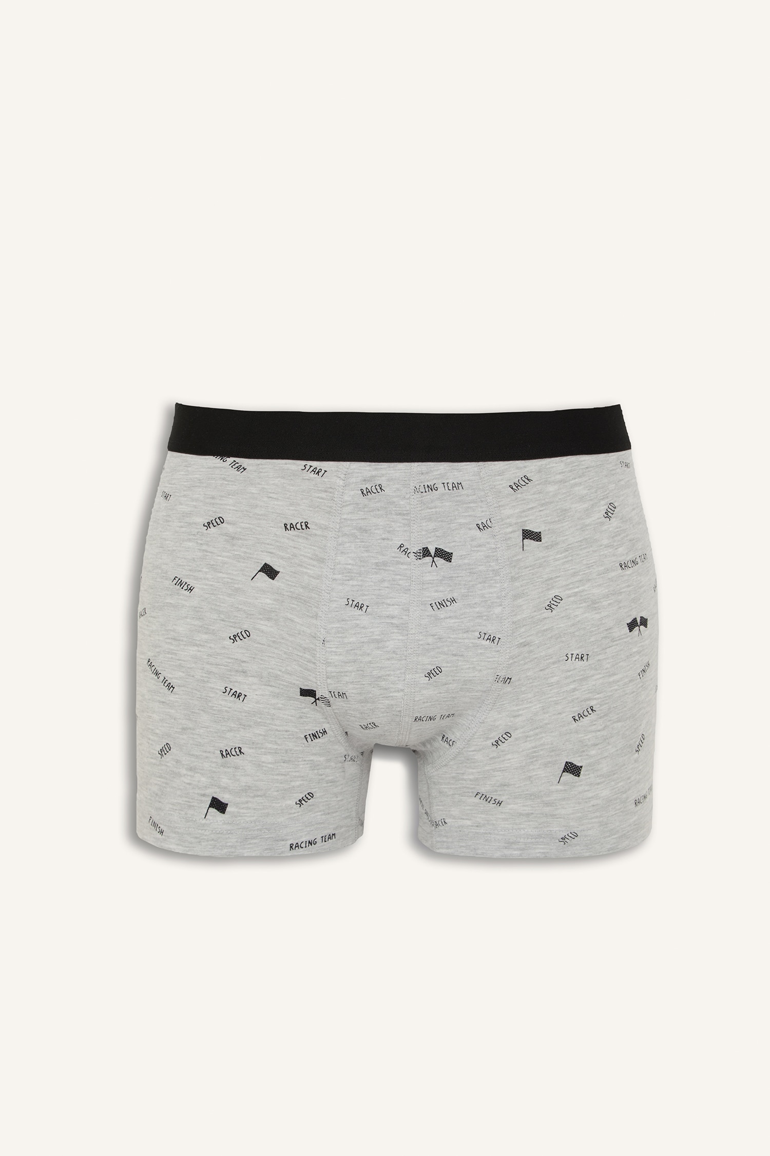 DeFacto Regular Fıt 3'lü Boxer görsel 5