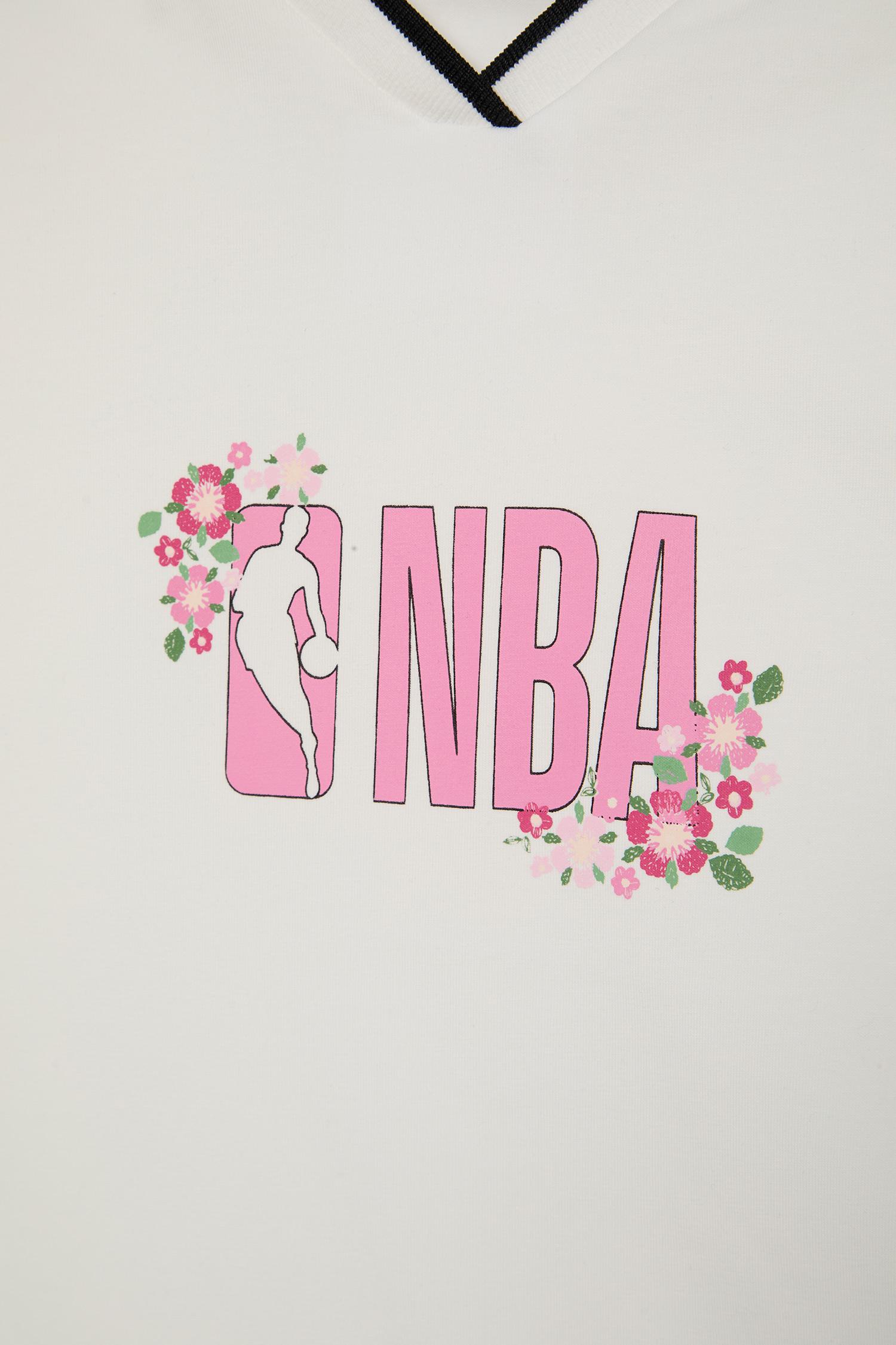 DeFacto NBA Lisanslı Relaxed Fit Kısa Kollu Tişört görsel 7