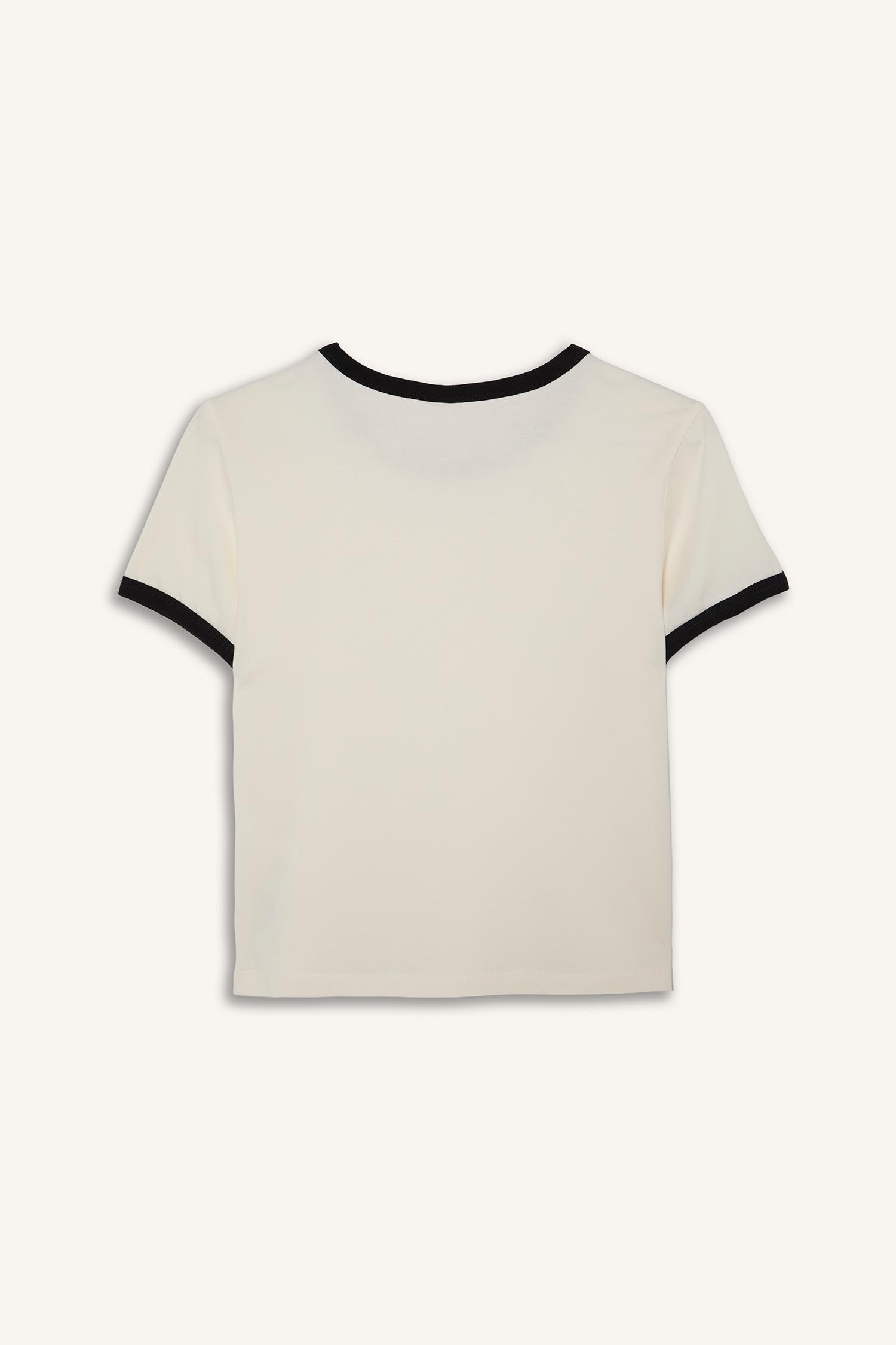 DeFacto Slim Fit Kısa Kollu Tişört görsel 8