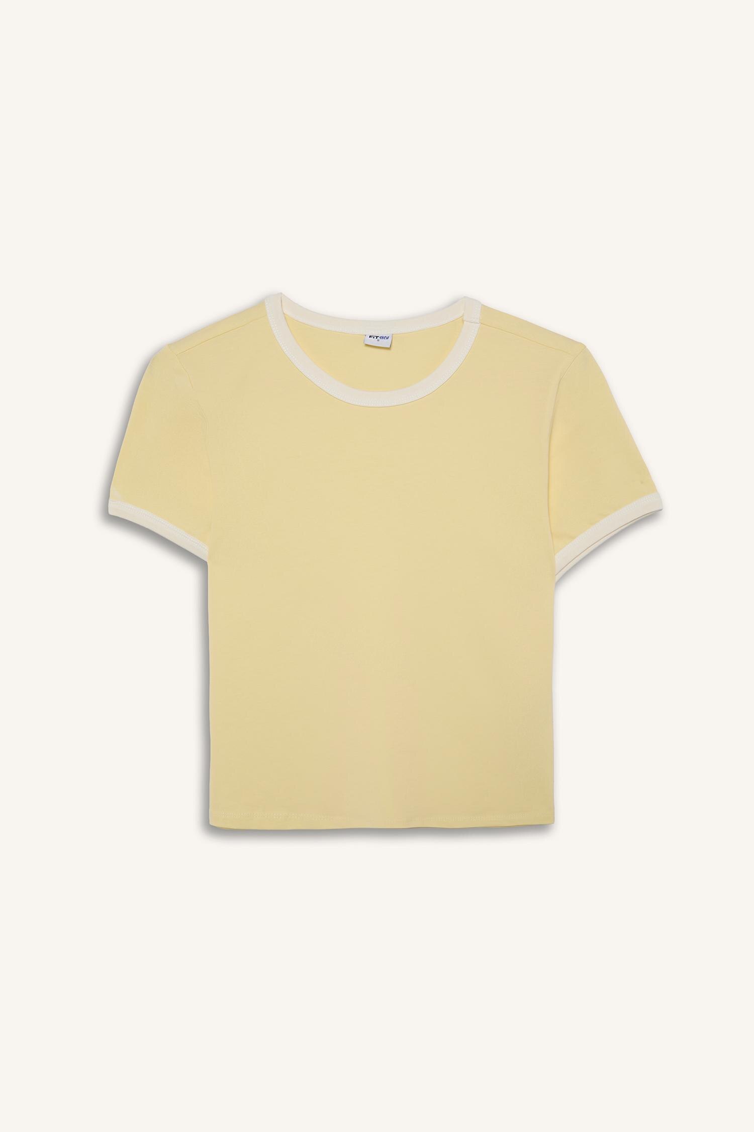 DeFacto Slim Fit Kısa Kollu Tişört görsel 6