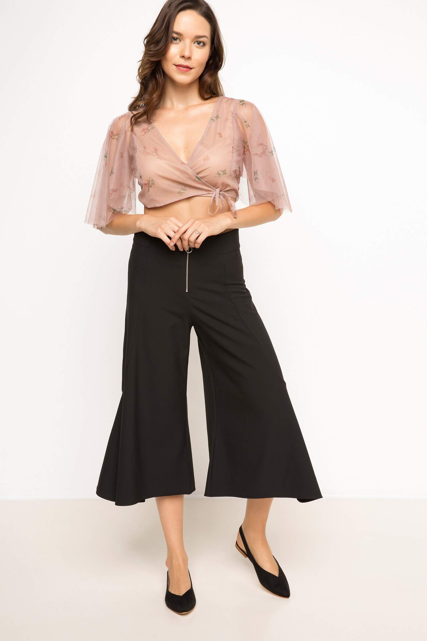 Defacto Desenli Kravuze Bluz. 2