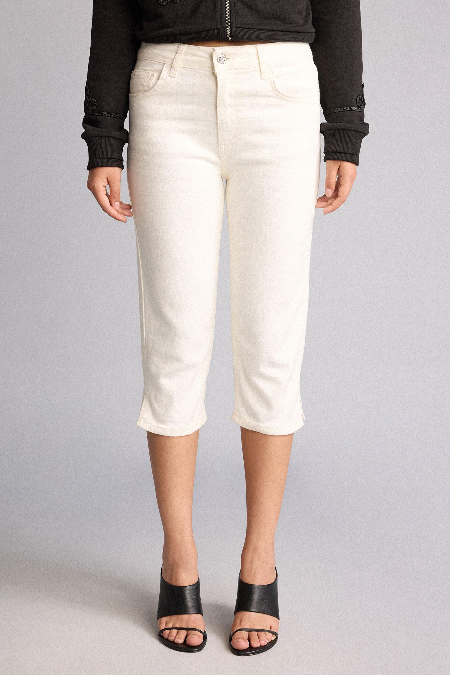 DeFacto Slim Fit Kapri Pantolon görsel 6