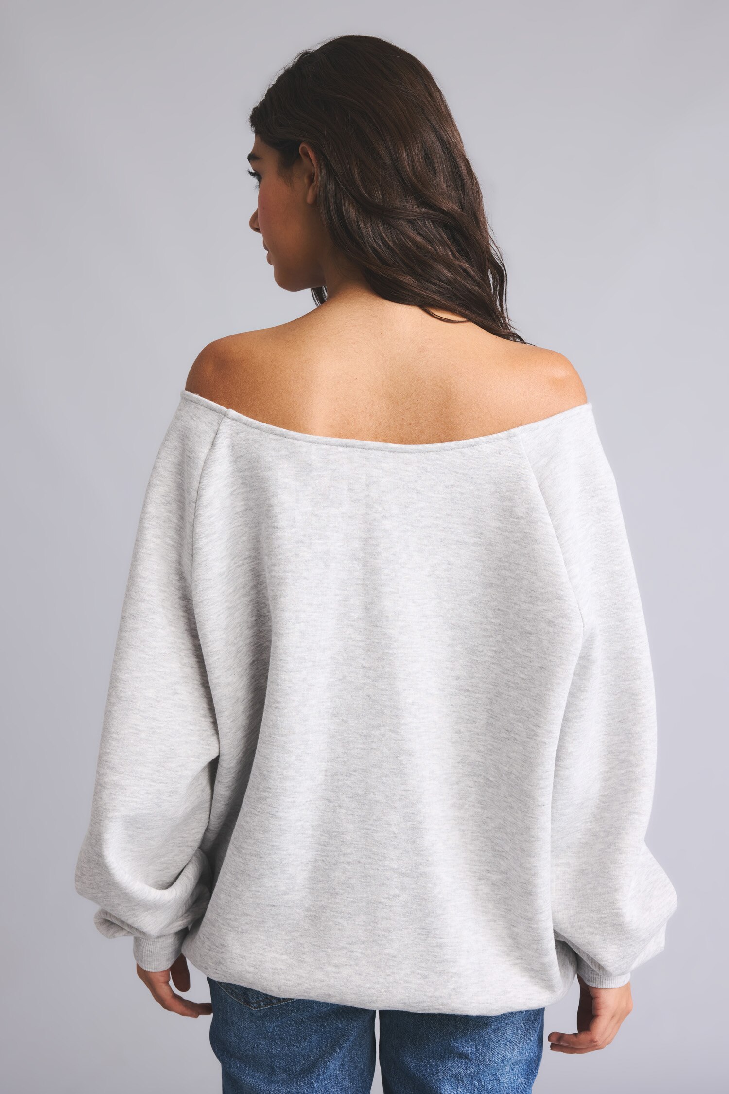 DeFacto Oversize Baskılı Sweatshirt görsel 5