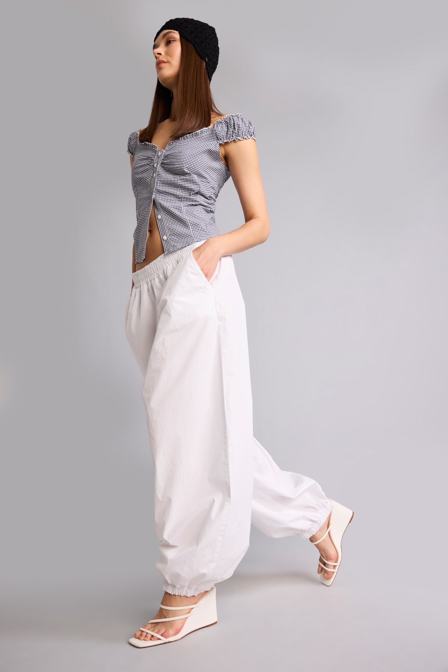 DeFacto %100 Pamuk Standart Boy Poplin Pantolon
