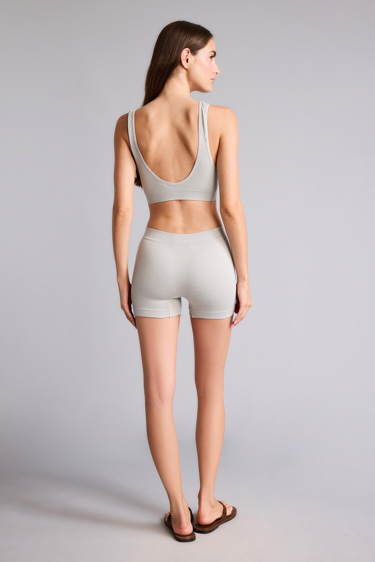 DeFacto Lastikli Bel Seamless Fitilli Boxer görsel 6