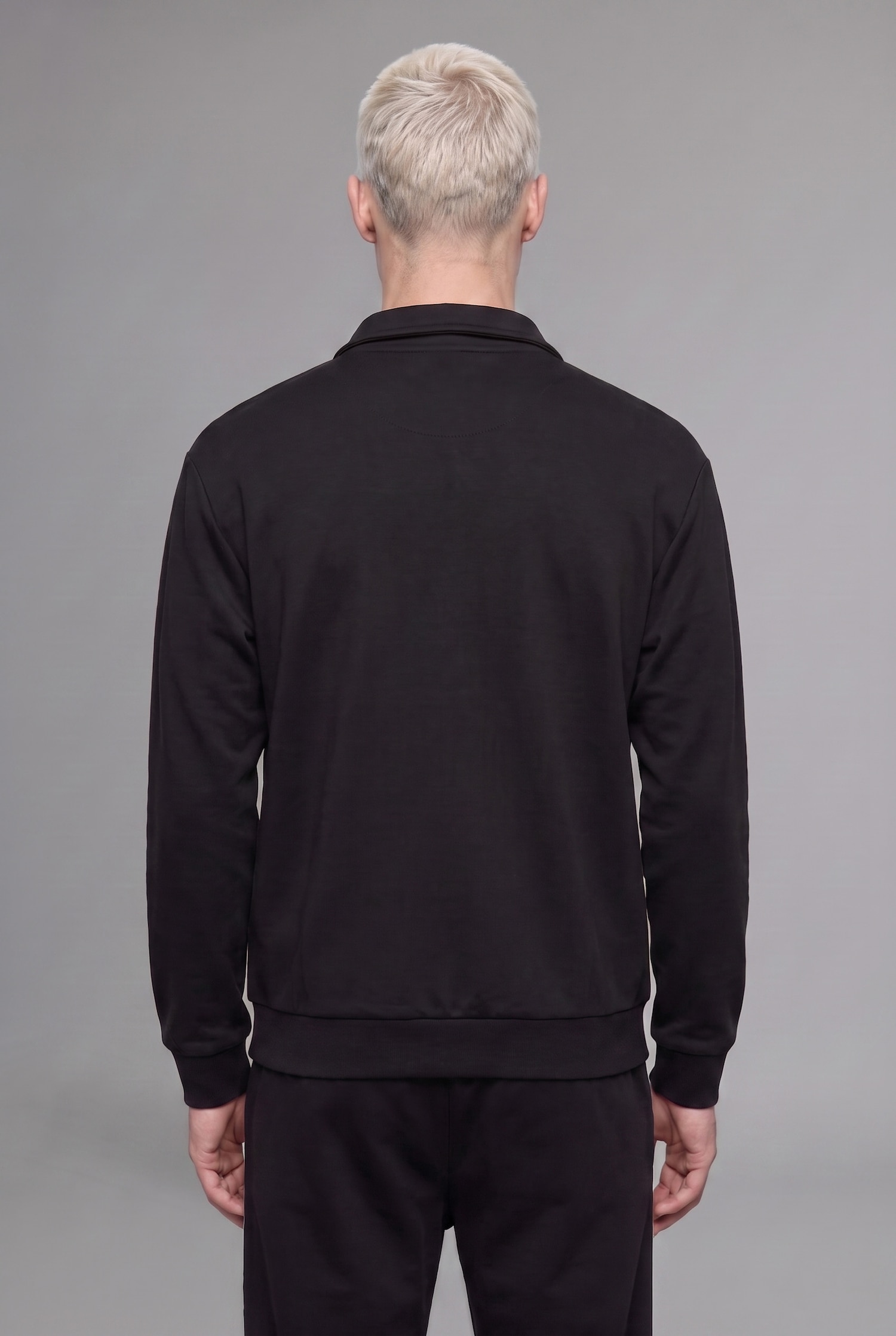 DeFacto Boxy Fit Fermuarlı Şeritli Sweatshirt Hırka görsel 5