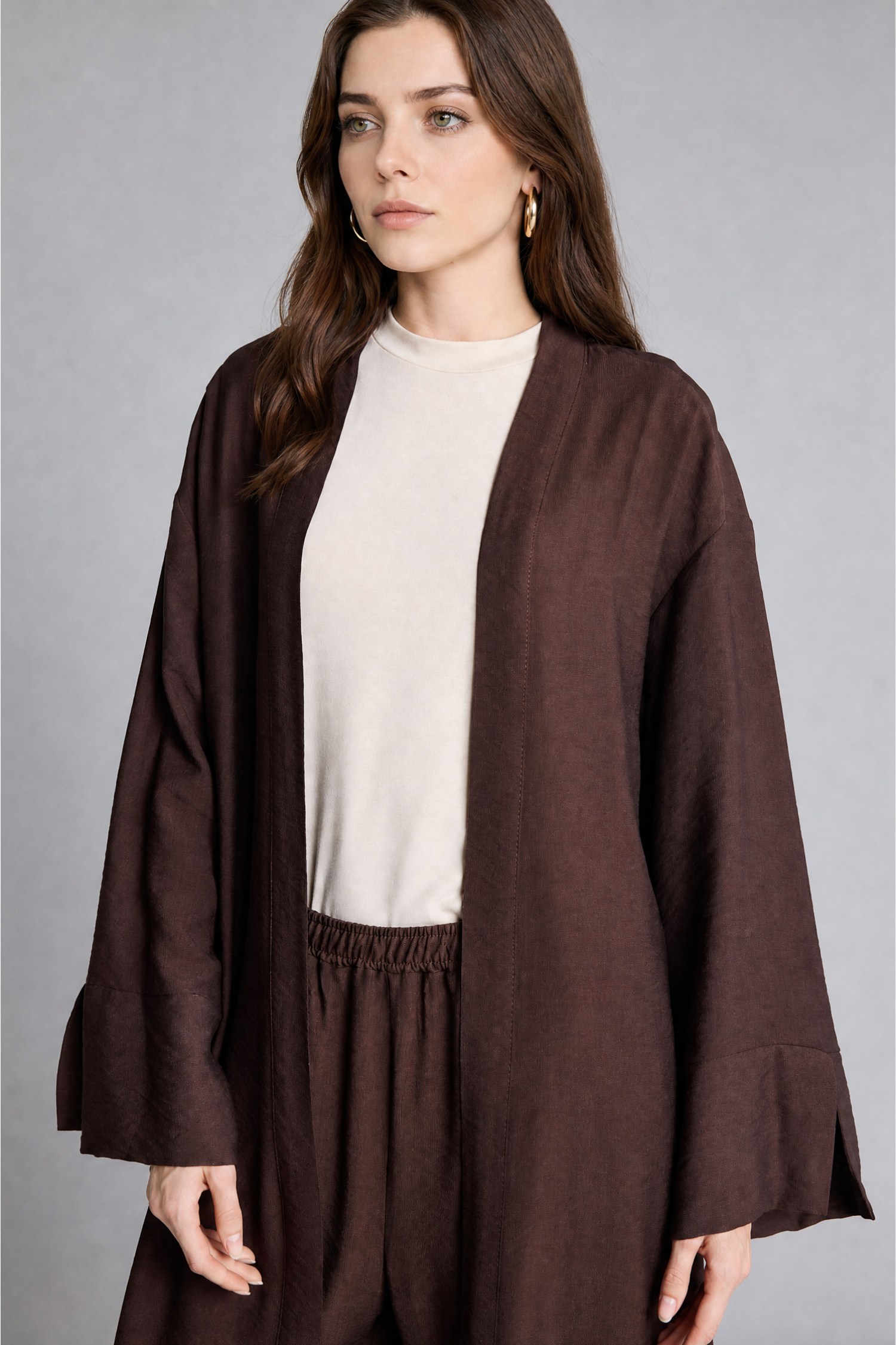 DeFacto Regular Fit Kimono görsel 3