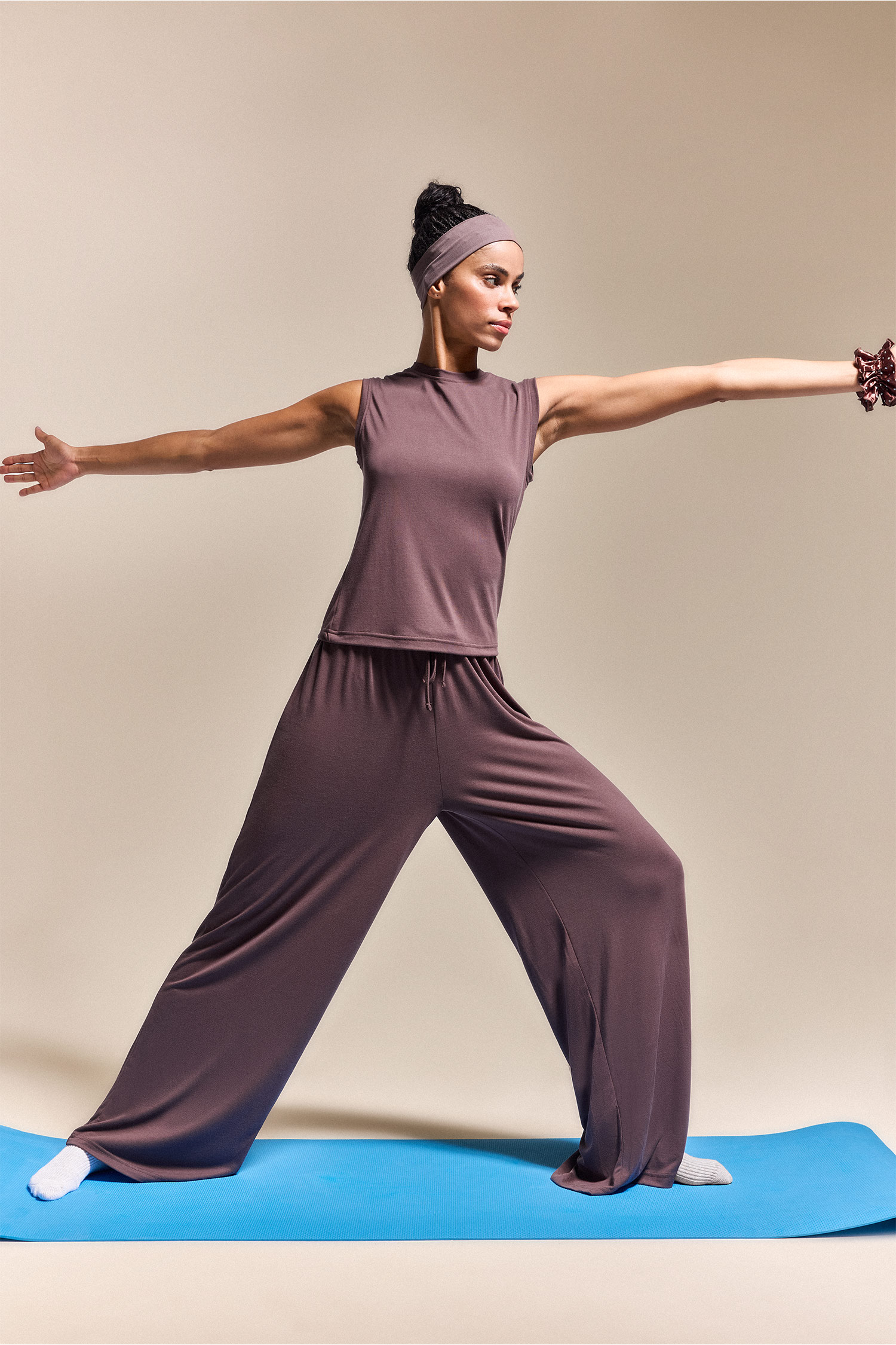 DeFacto Ultra Yumuşak Wide Leg Modal Pantolon