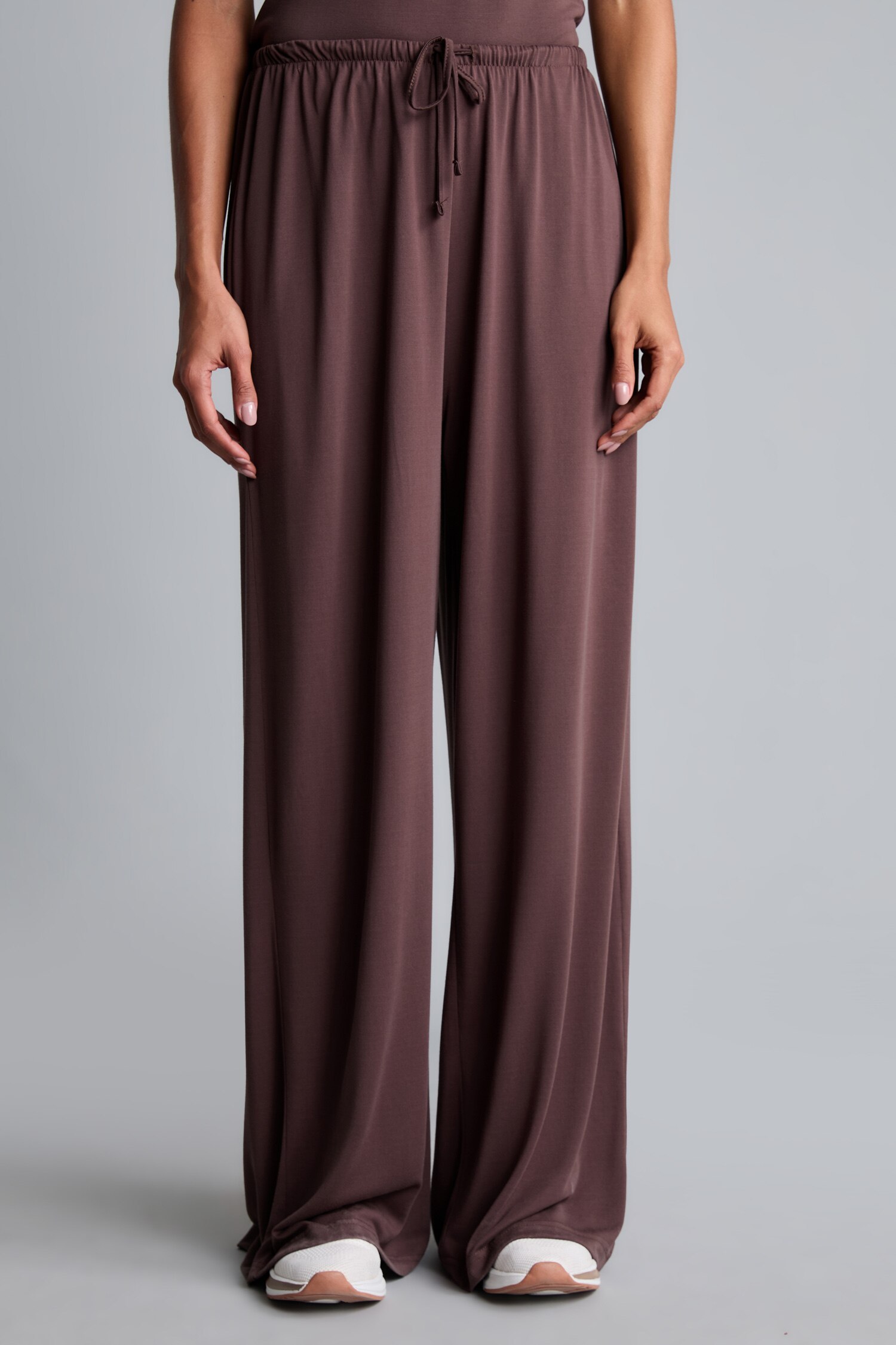 DeFacto Ultra Yumuşak Wide Leg Modal Pantolon görsel 6