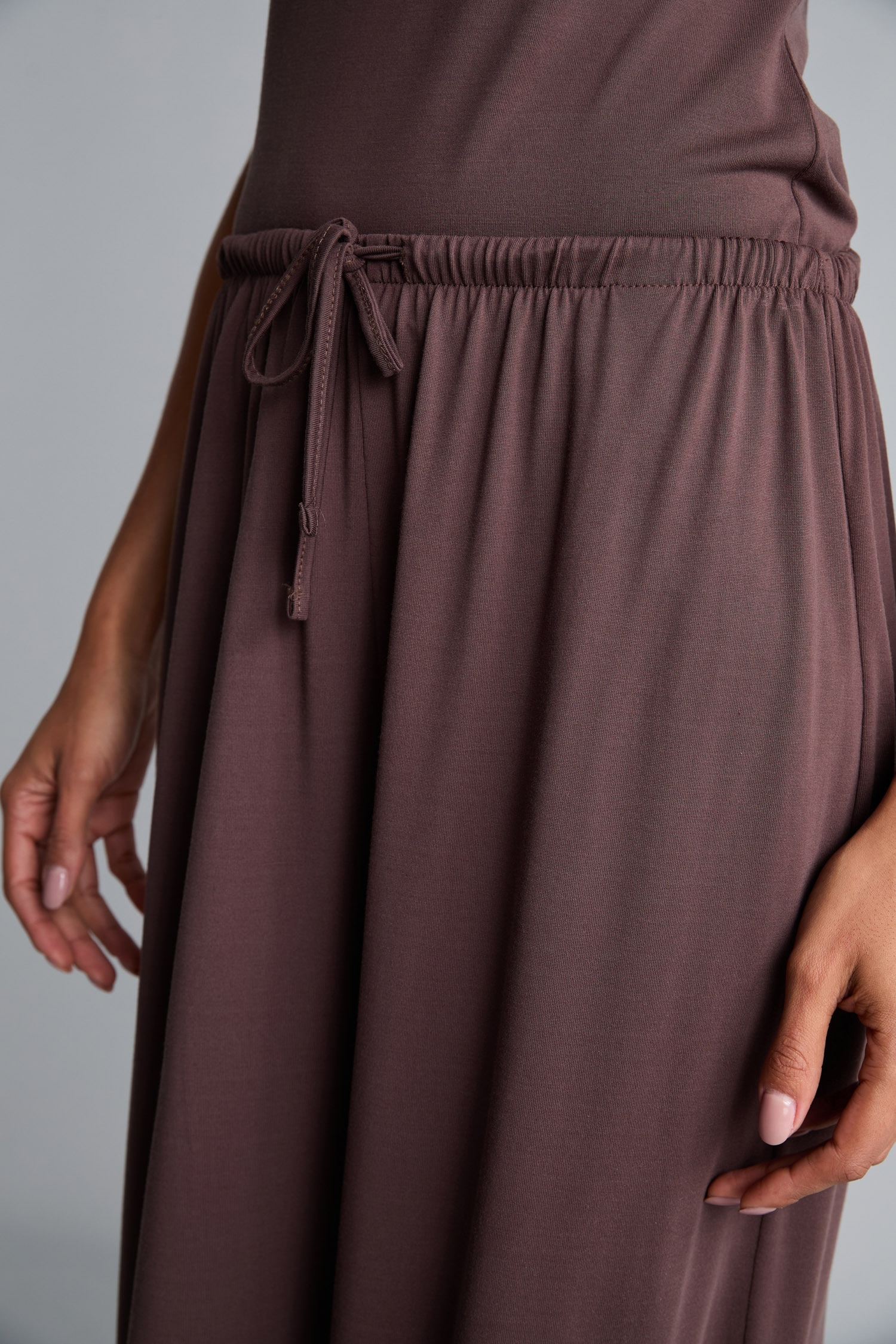 DeFacto Ultra Yumuşak Wide Leg Modal Pantolon görsel 7