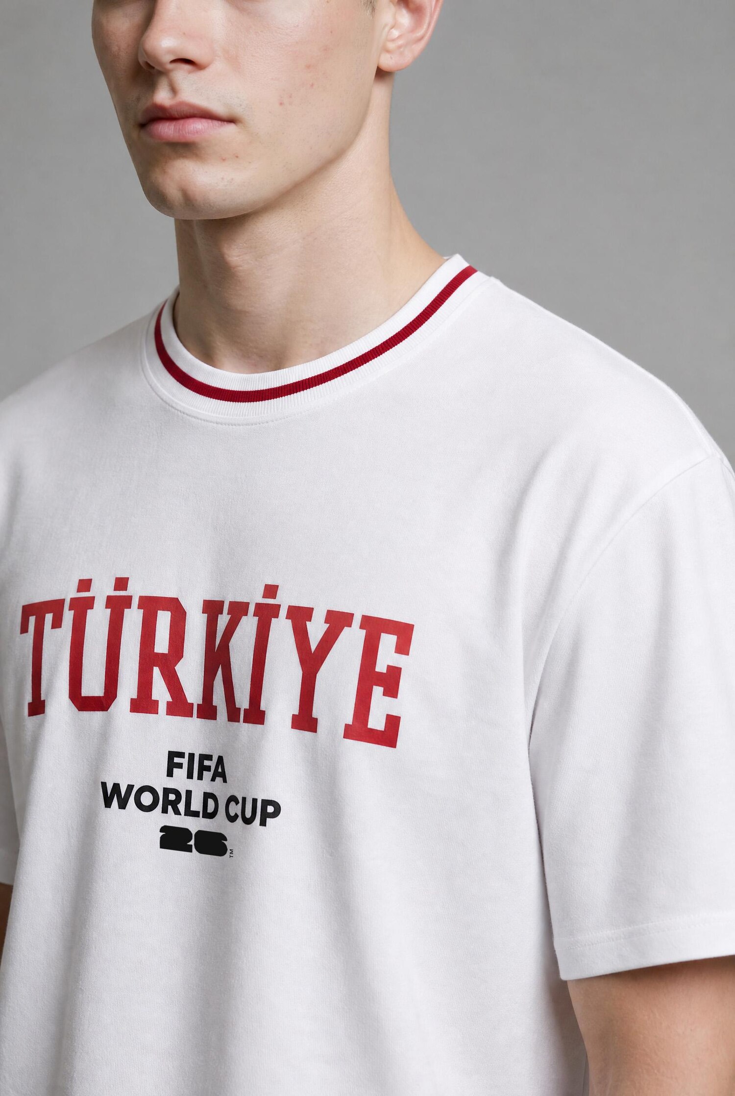 DeFacto Boxy Fıt Türkiye Baskılı Kısa Kollu Tişört görsel 6