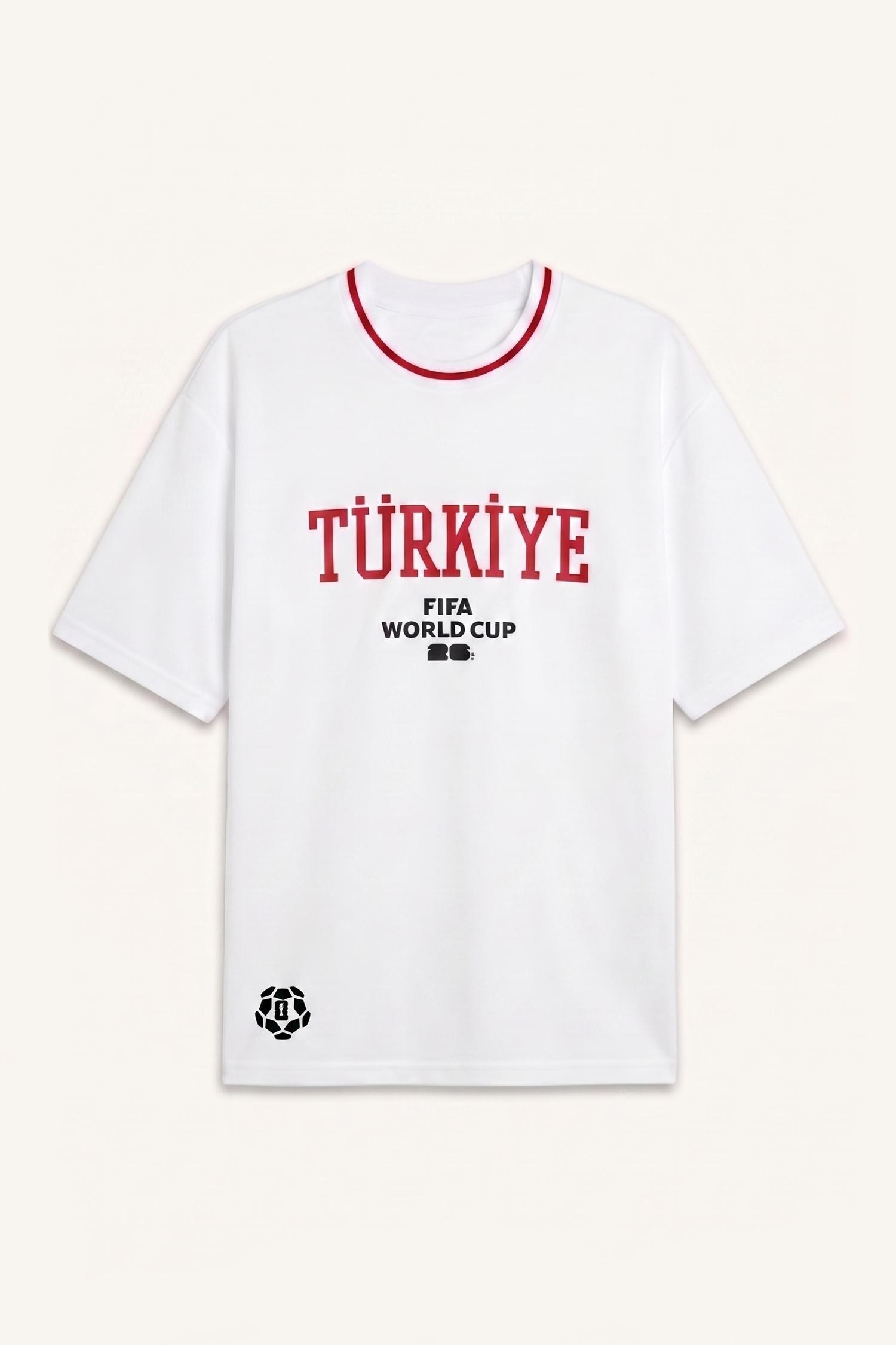 DeFacto Boxy Fıt Türkiye Baskılı Kısa Kollu Tişört görsel 8