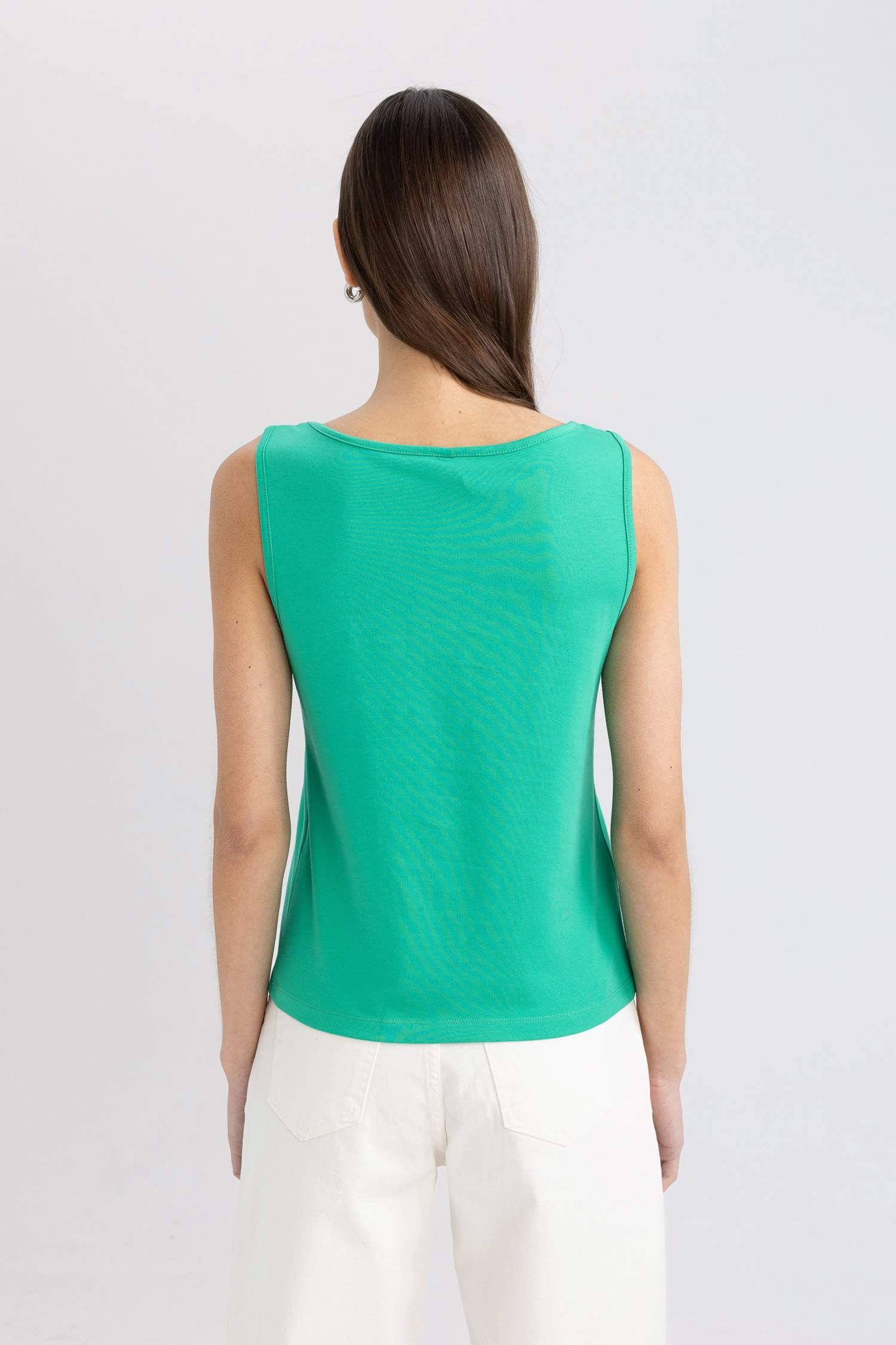 Débardeur Slim Col Rond