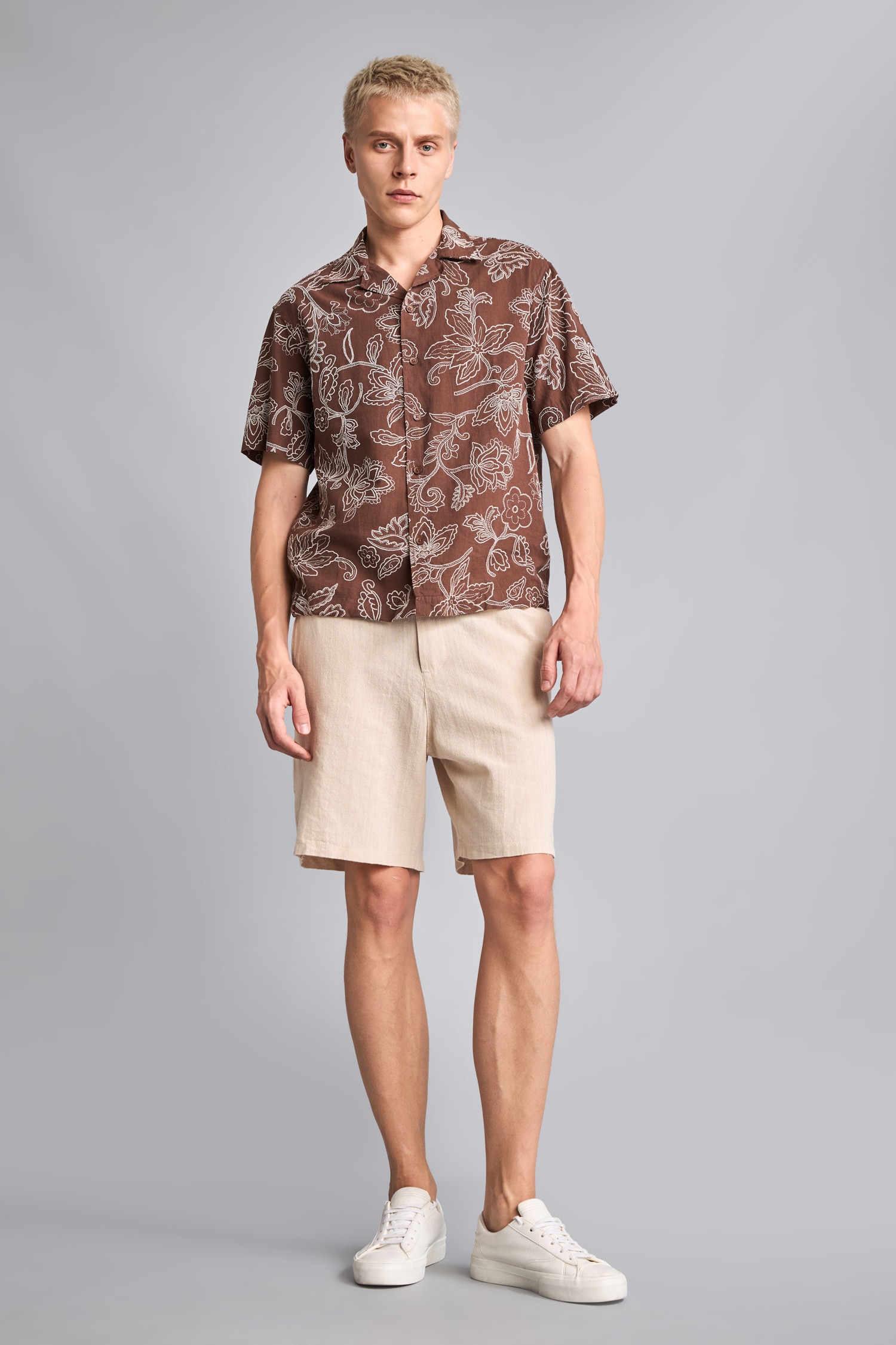 DeFacto %100 Pamuk Baggy Fit Bermuda Şort