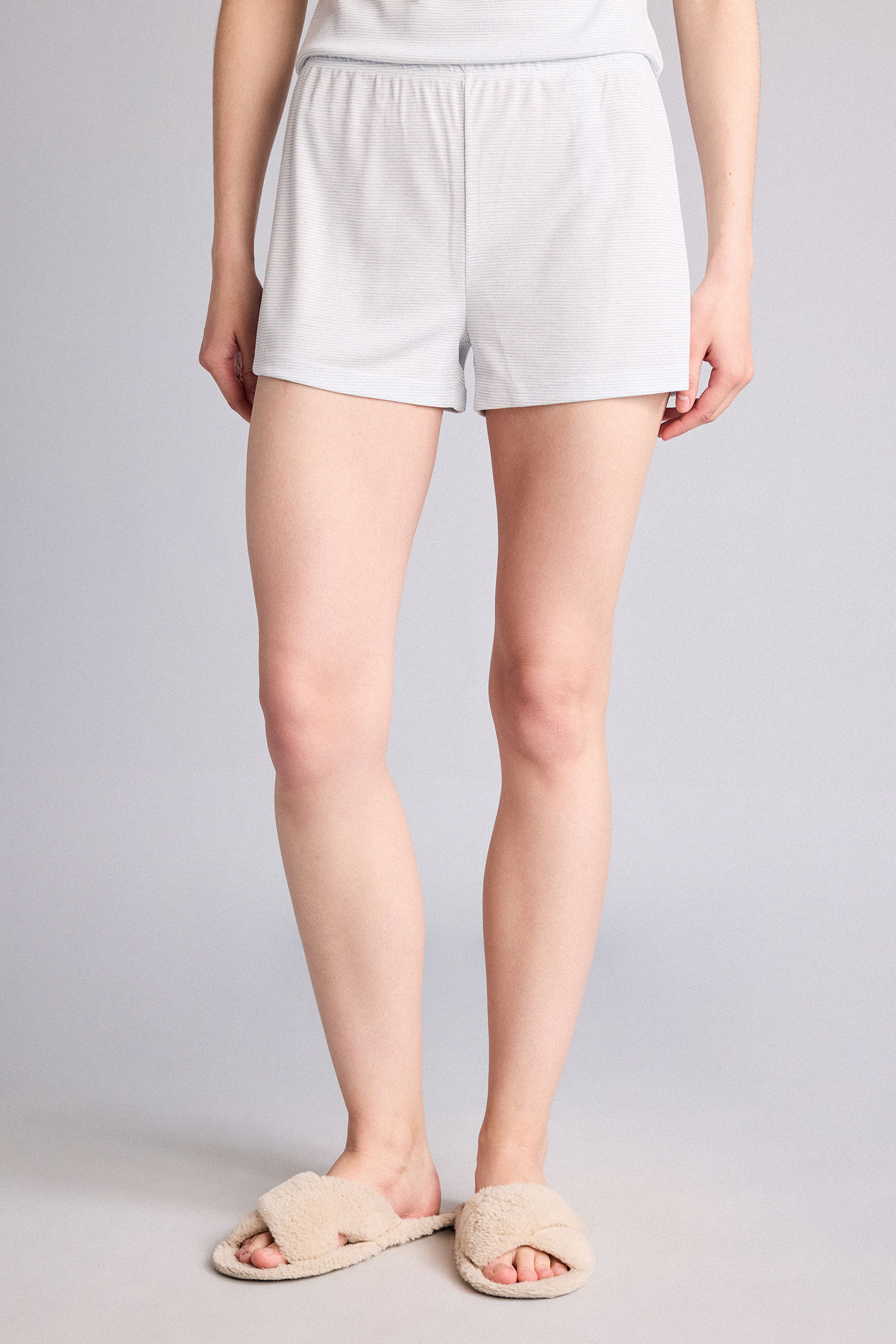 DeFacto Regular Fit Askılı Pijama Takımı görsel 5