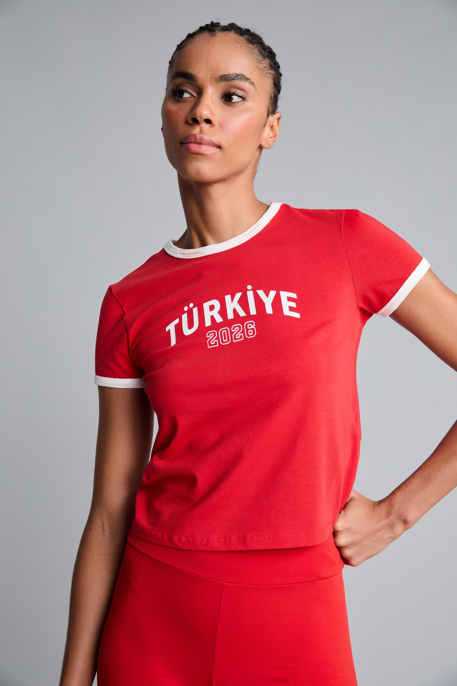 DeFacto Slim Fit Türkiye Baskılı Tişört görsel 7