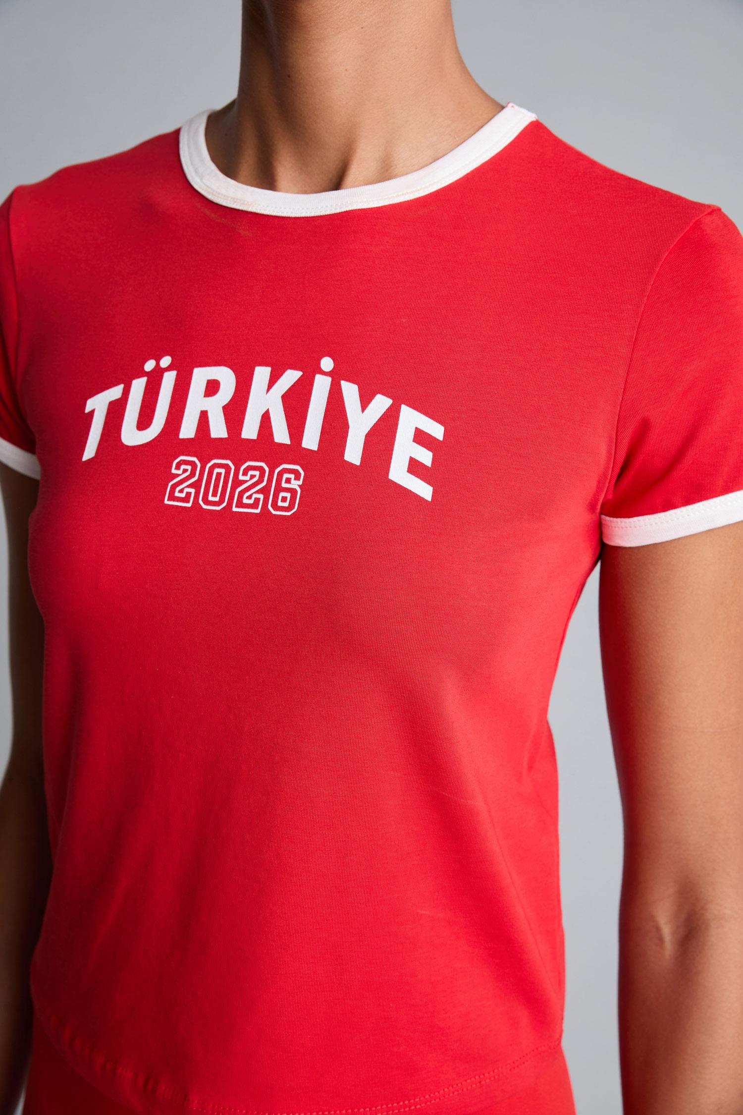 DeFacto Slim Fit Türkiye Baskılı Tişört görsel 8