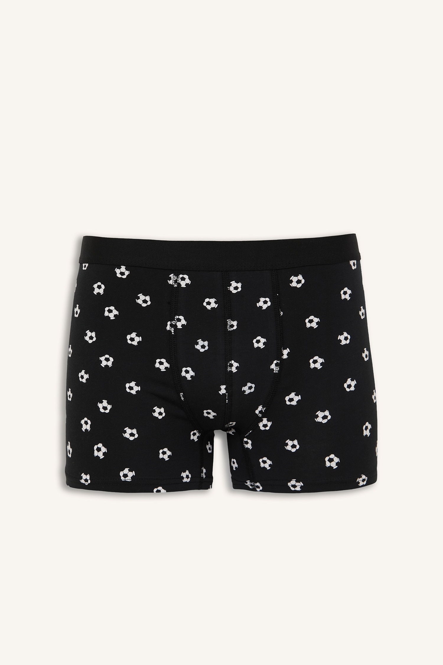 DeFacto Regular Fıt Desenli 3'lü Boxer görsel 2