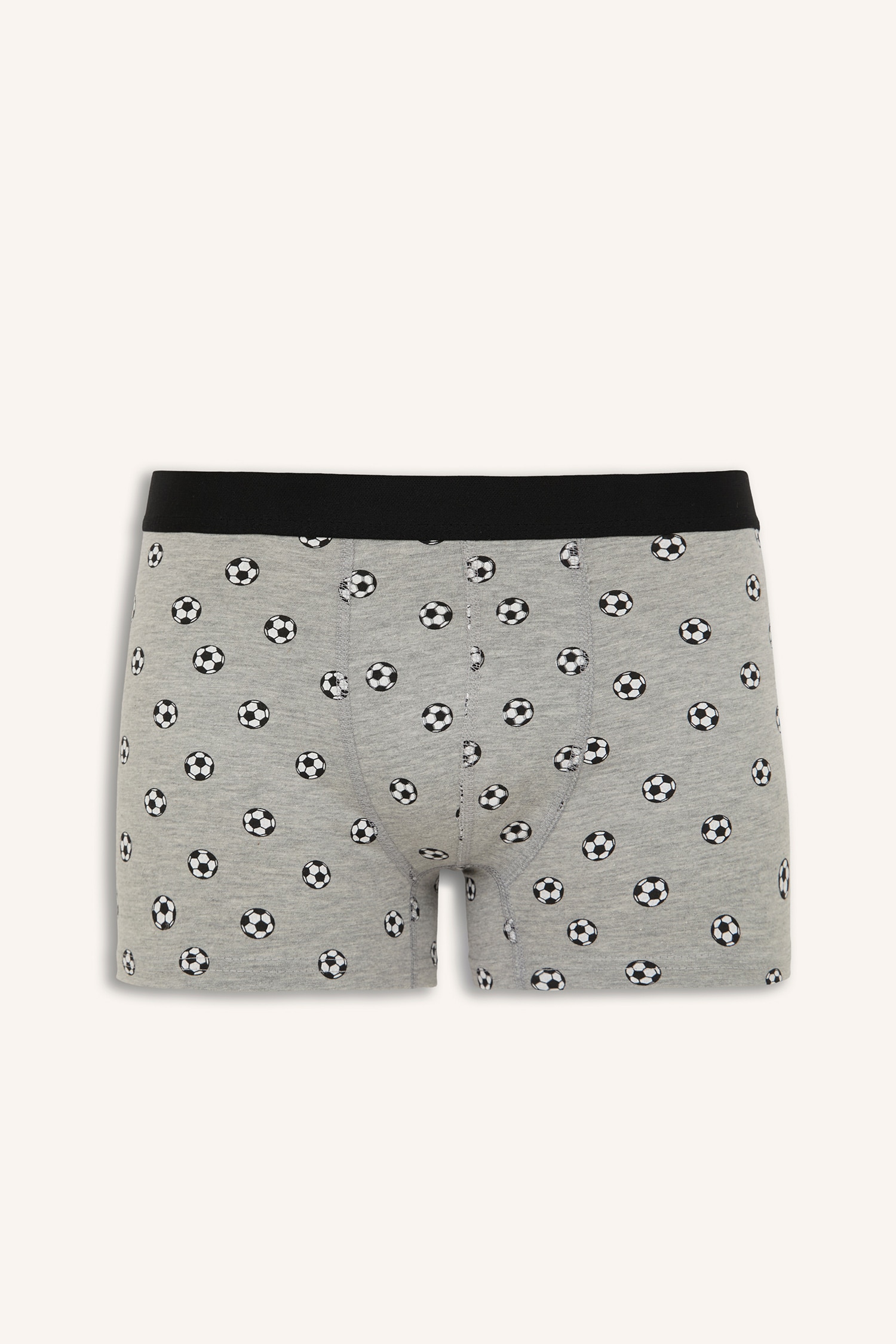 DeFacto Regular Fıt Desenli 3'lü Boxer görsel 6
