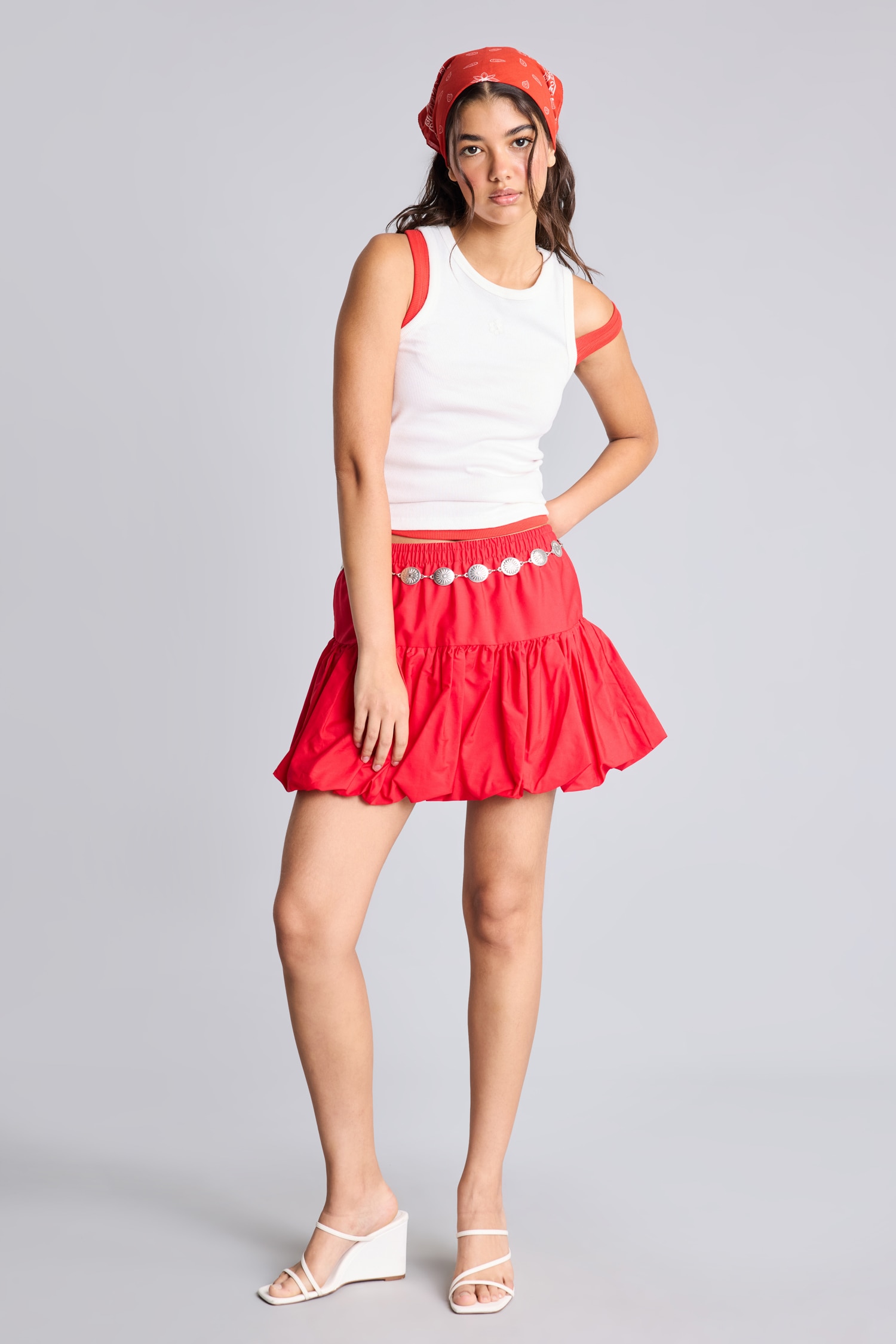 DeFacto Balloon Fit Poplin Mini Etek