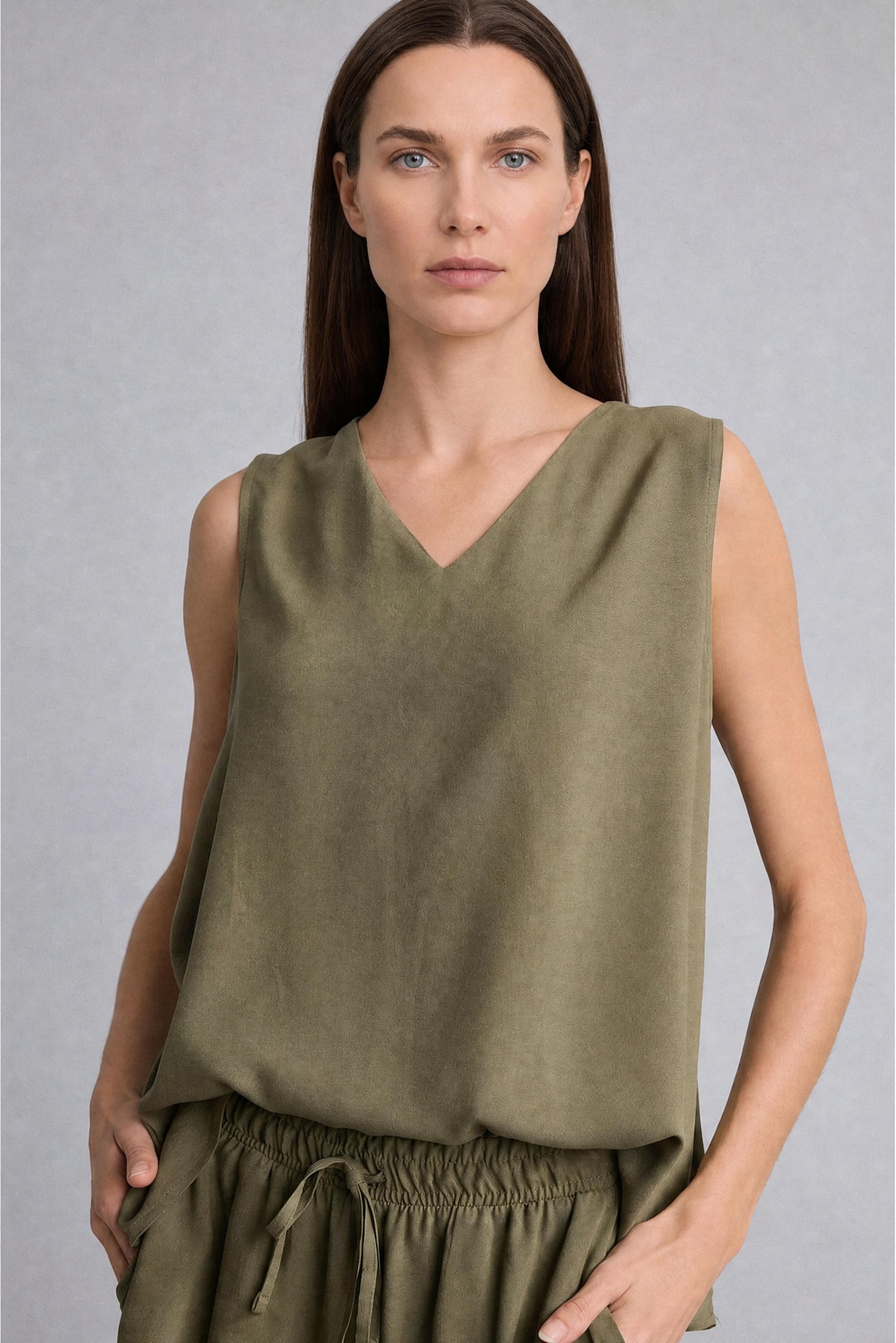 Regular Fit Kısa Kollu Bluz
