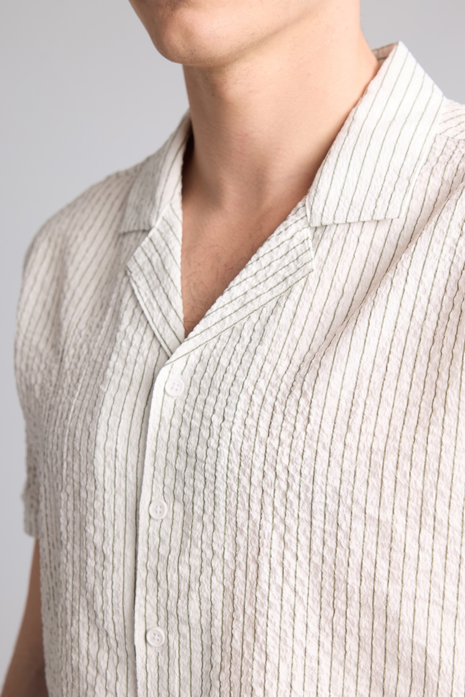 DeFacto Modern Fit Polo Yaka Gömlek görsel 4