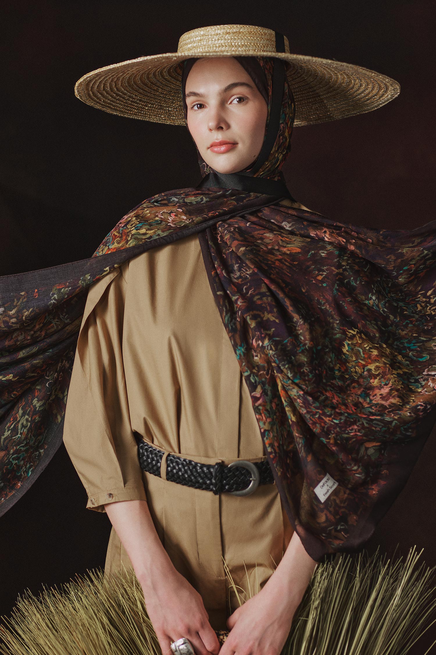 DeFacto Fresh Scarfs X DeFacto Soft Botanic Viskon Şal