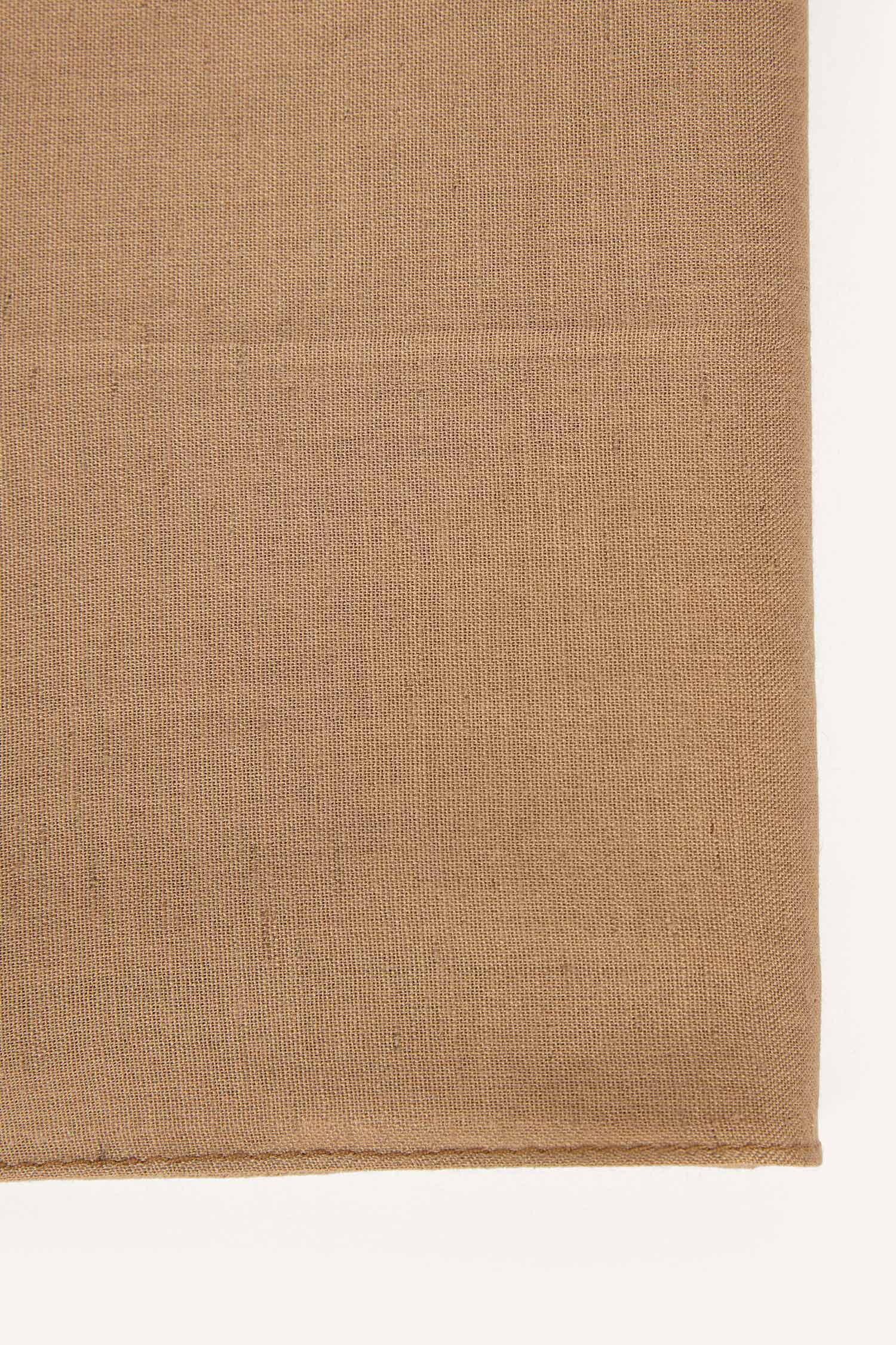 DeFacto Fresh Scarfs X DeFacto Premium Latte Keten Şal görsel 8