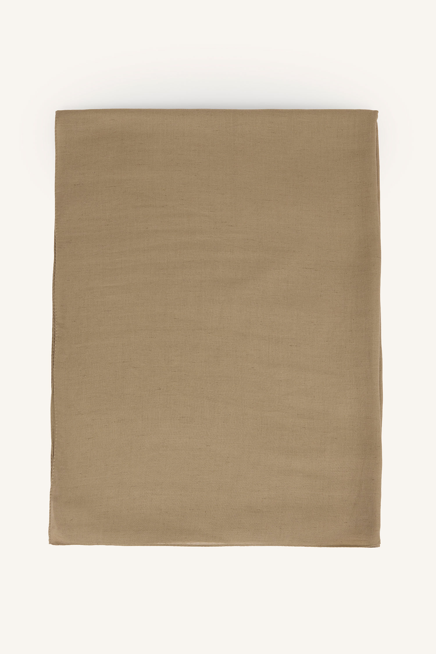 DeFacto Fresh Scarfs X DeFacto Premium Nude Keten Şal görsel 8