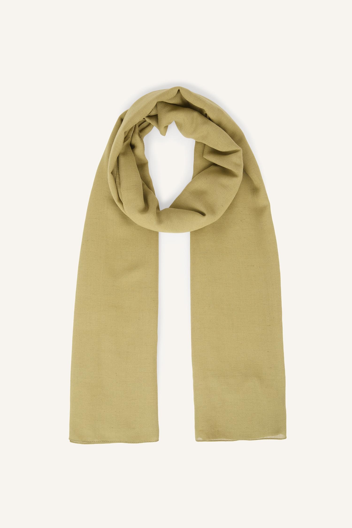 DeFacto Fresh Scarfs X DeFacto Premium Zümrüt Keten görsel 6