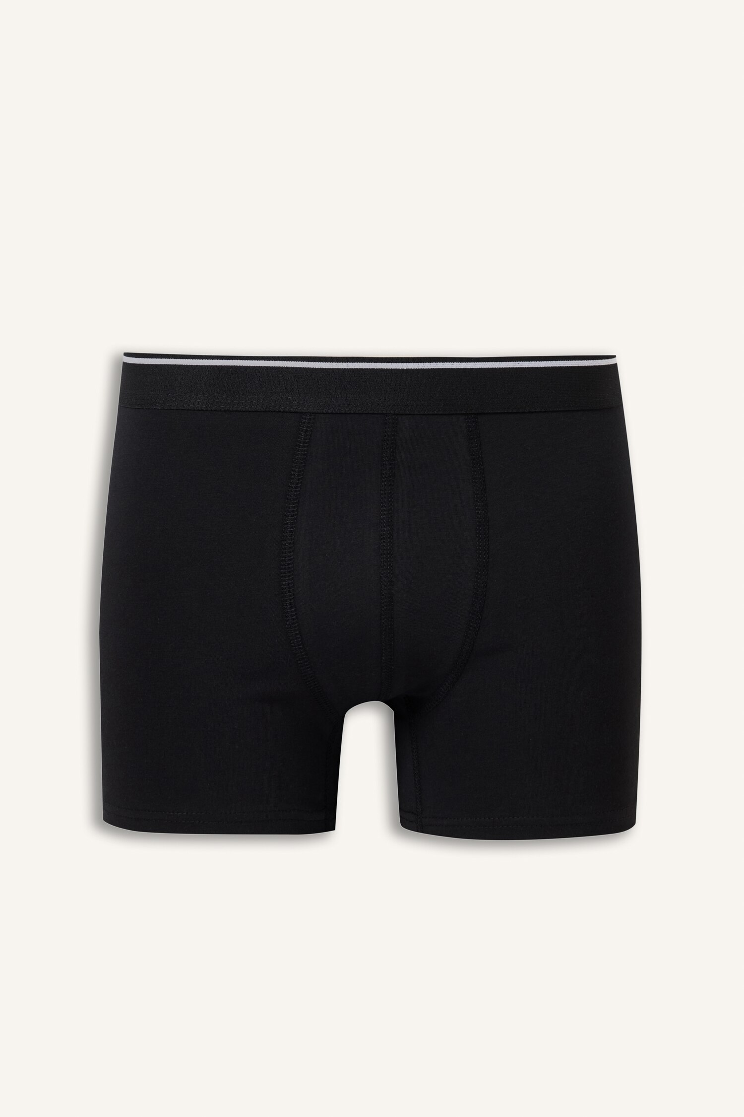 DeFacto Regular Fit Yaprak Desenli 3'lü Boxer görsel 4