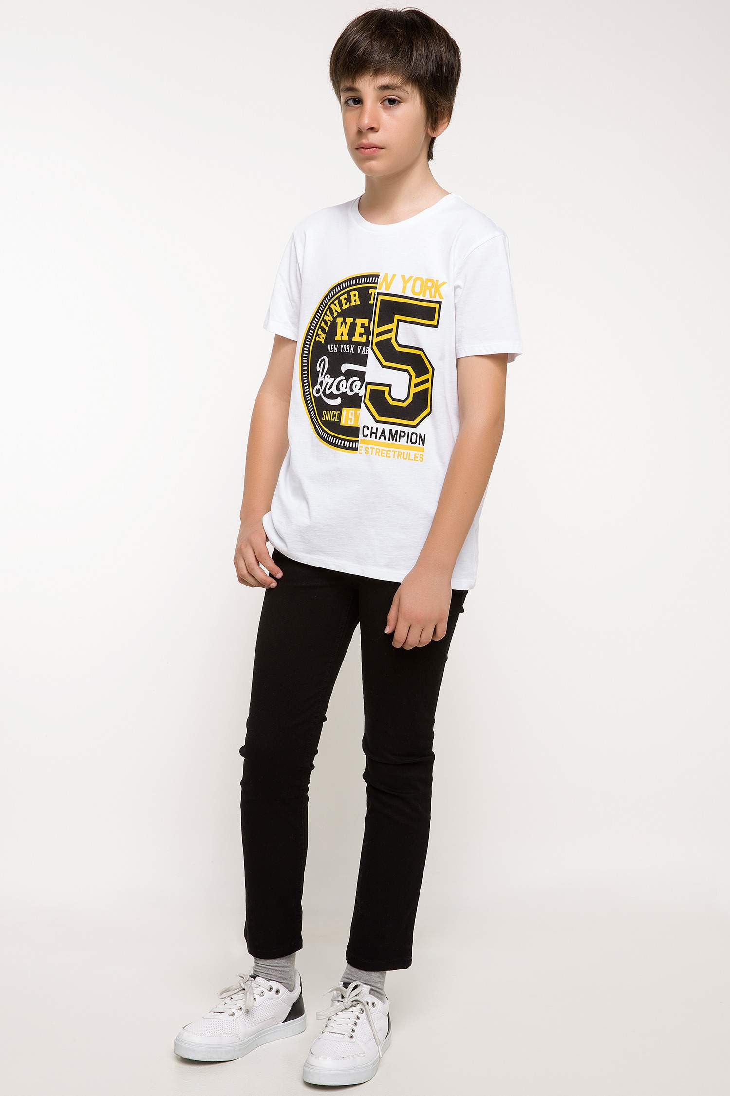 Defacto Baskılı T-shirt. 2