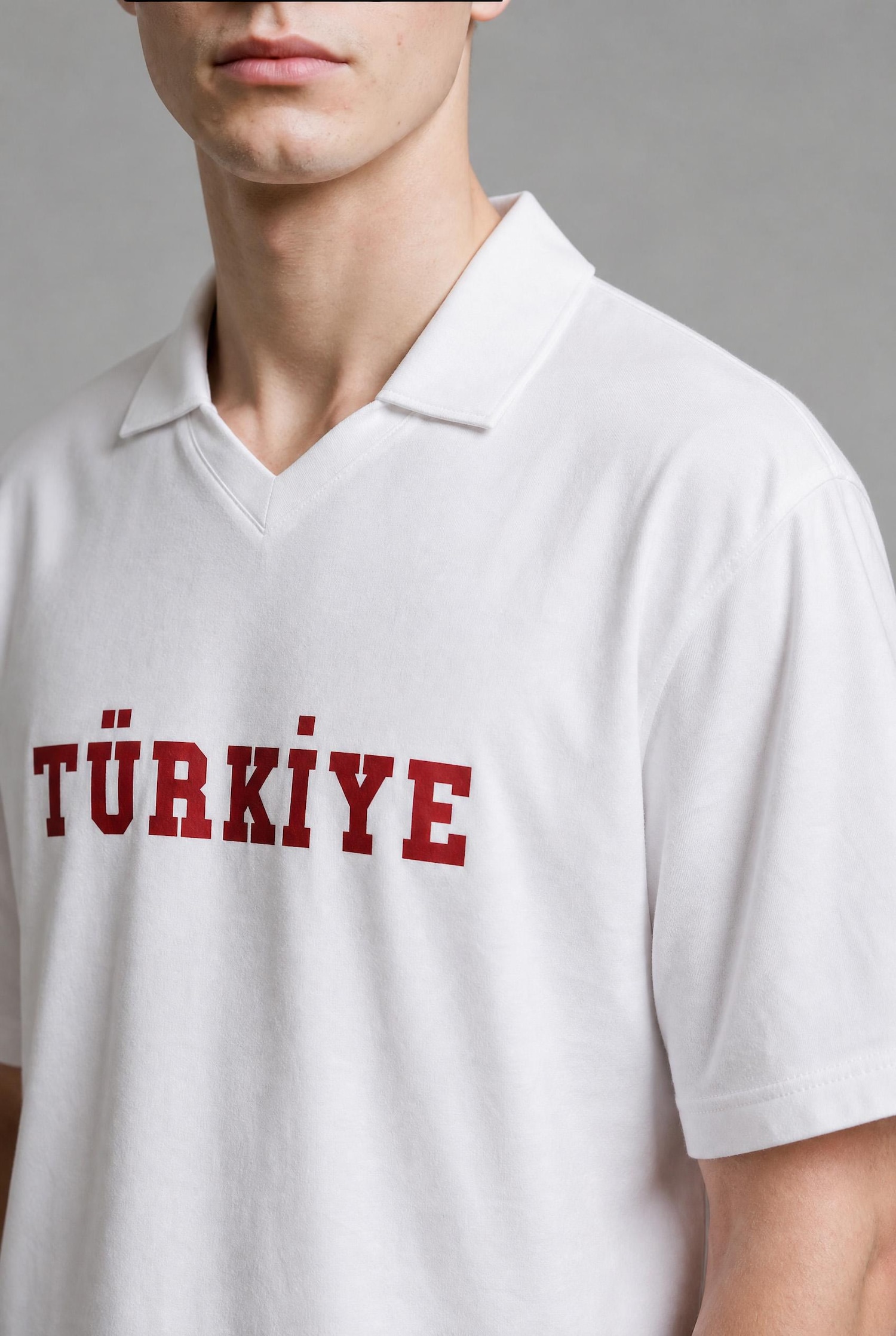 DeFacto Pamuklu Boxy Fıt Türkiye Baskılı Tişört görsel 7