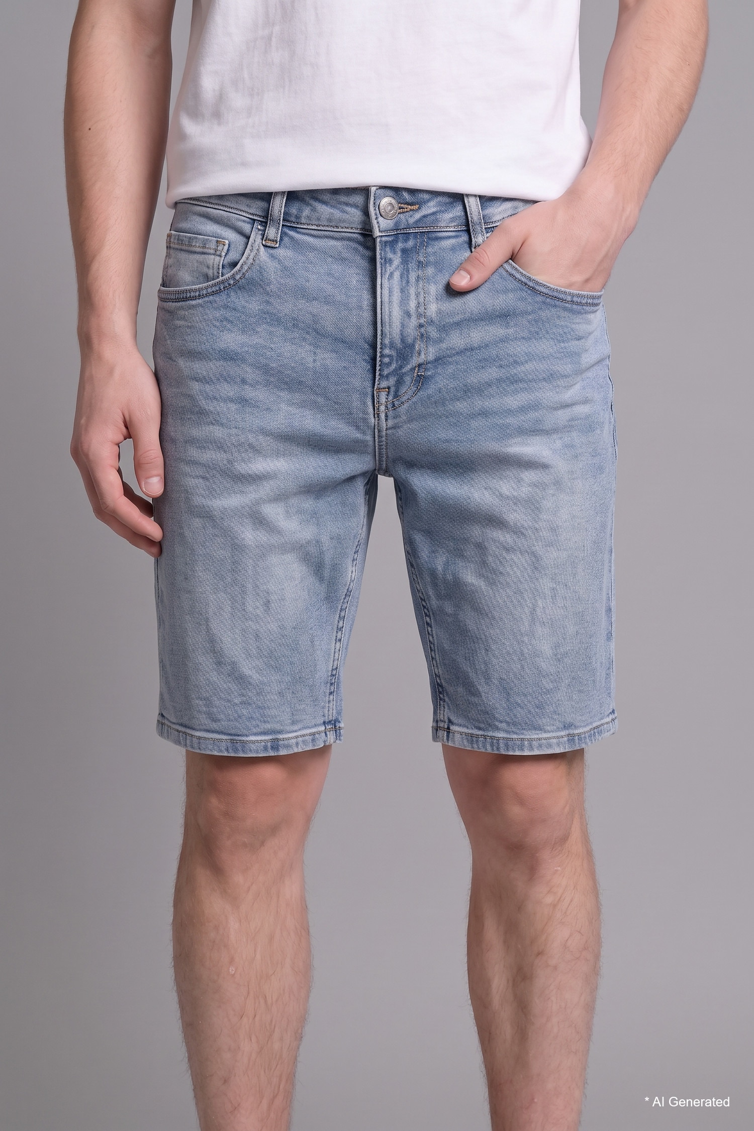 DeFacto Slim Fit Bermuda Şort görsel 5