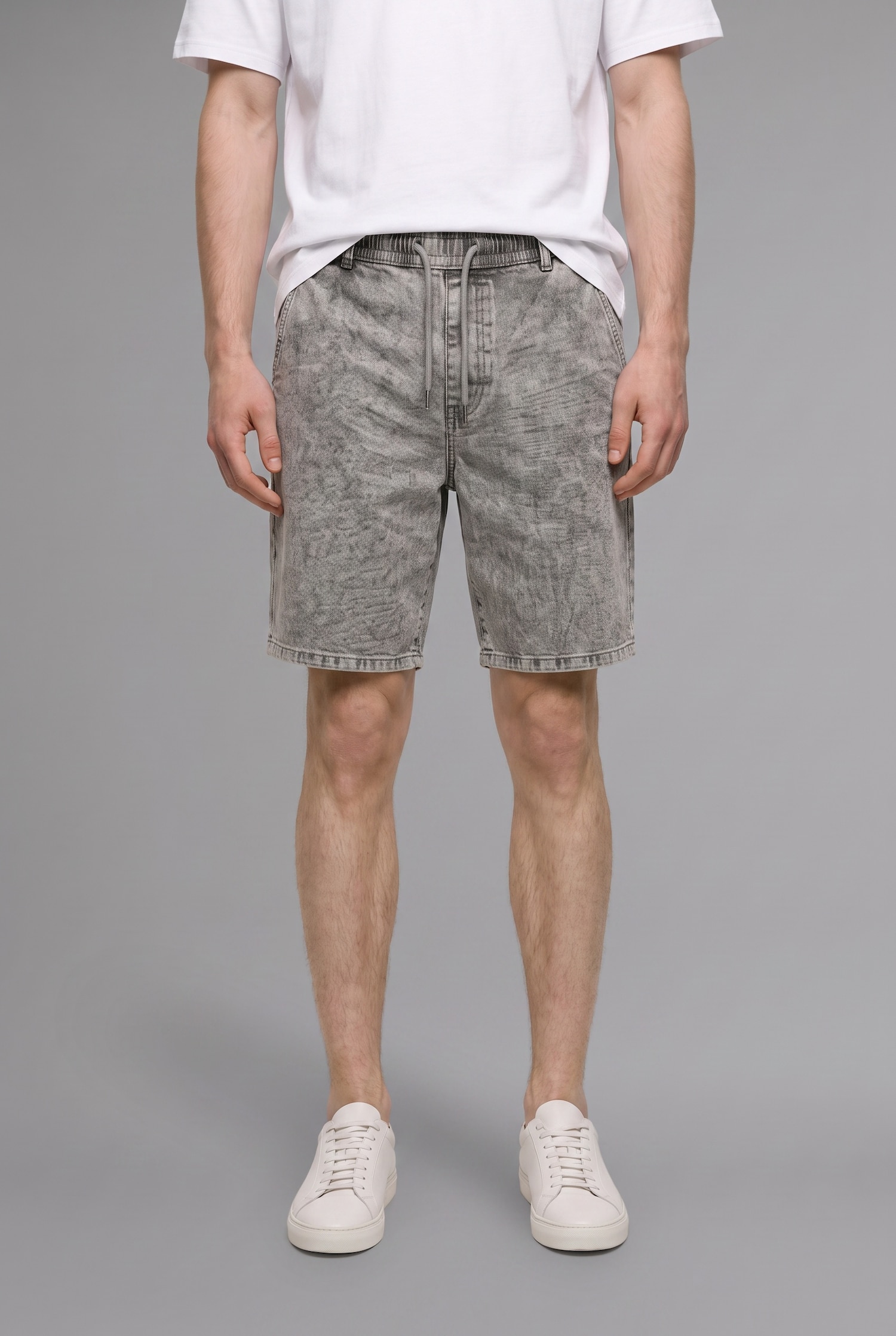 DeFacto Relax Fit Jean Bermuda Şort görsel 2