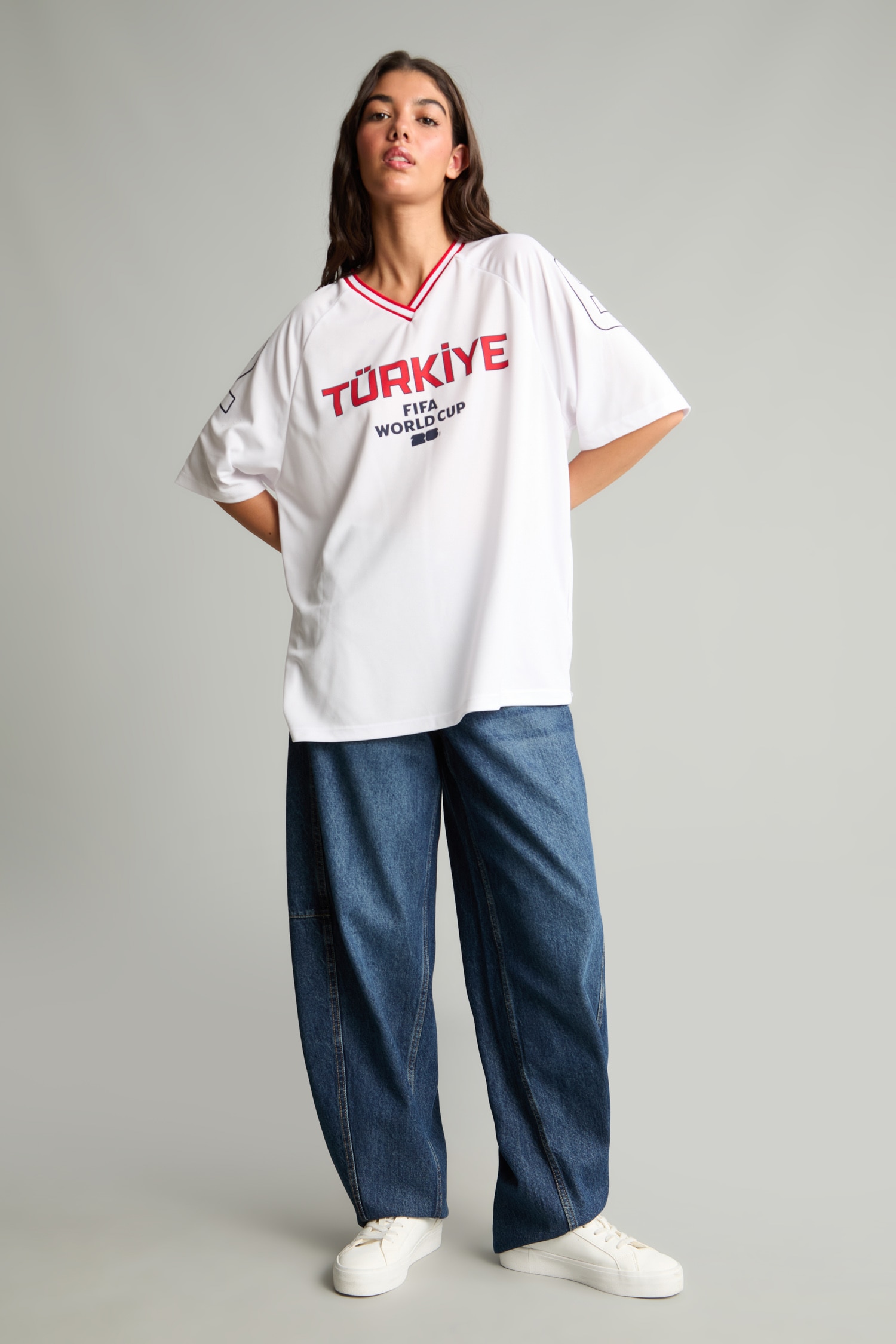 DeFacto Oversize Türkiye Baskılı Tişört görsel 2
