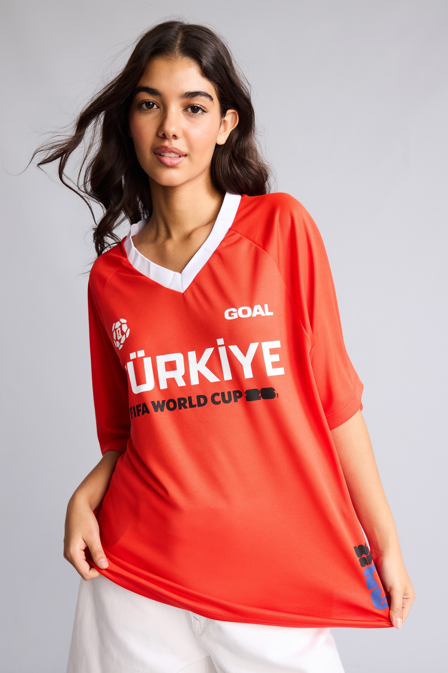 DeFacto Oversize Türkiye Baskılı Tişört görsel 5