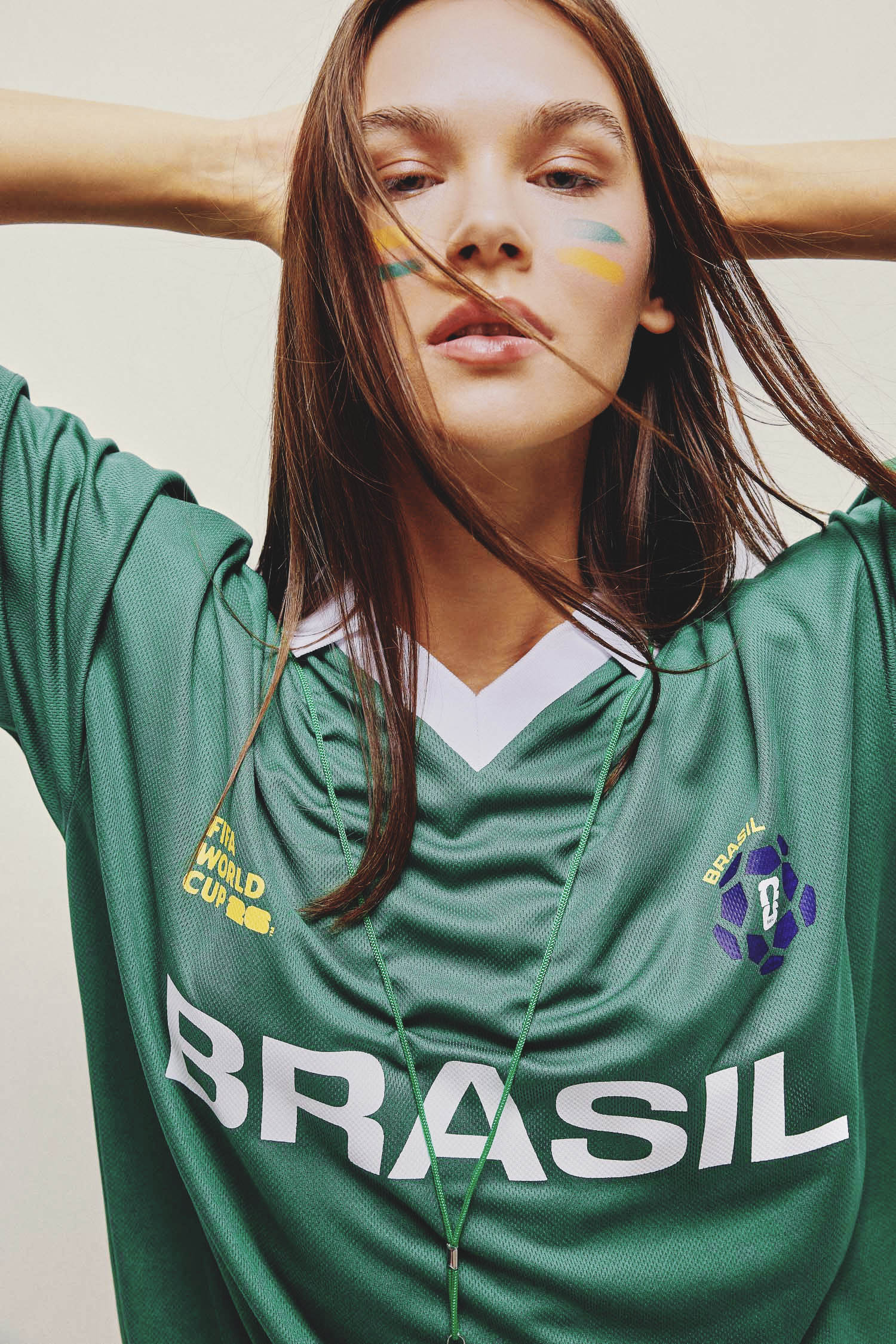 DeFacto Oversize Kısa Kollu Brasil Baskılı Tişört