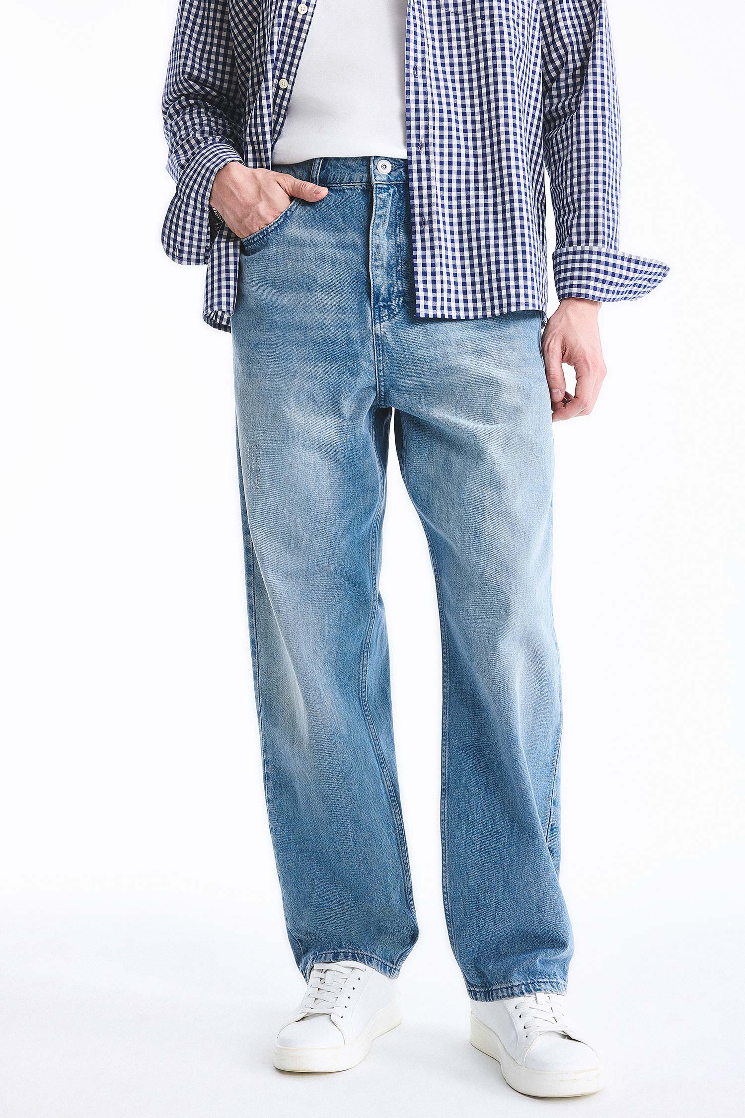 DeFacto Baggy Fıt Jean görsel 3