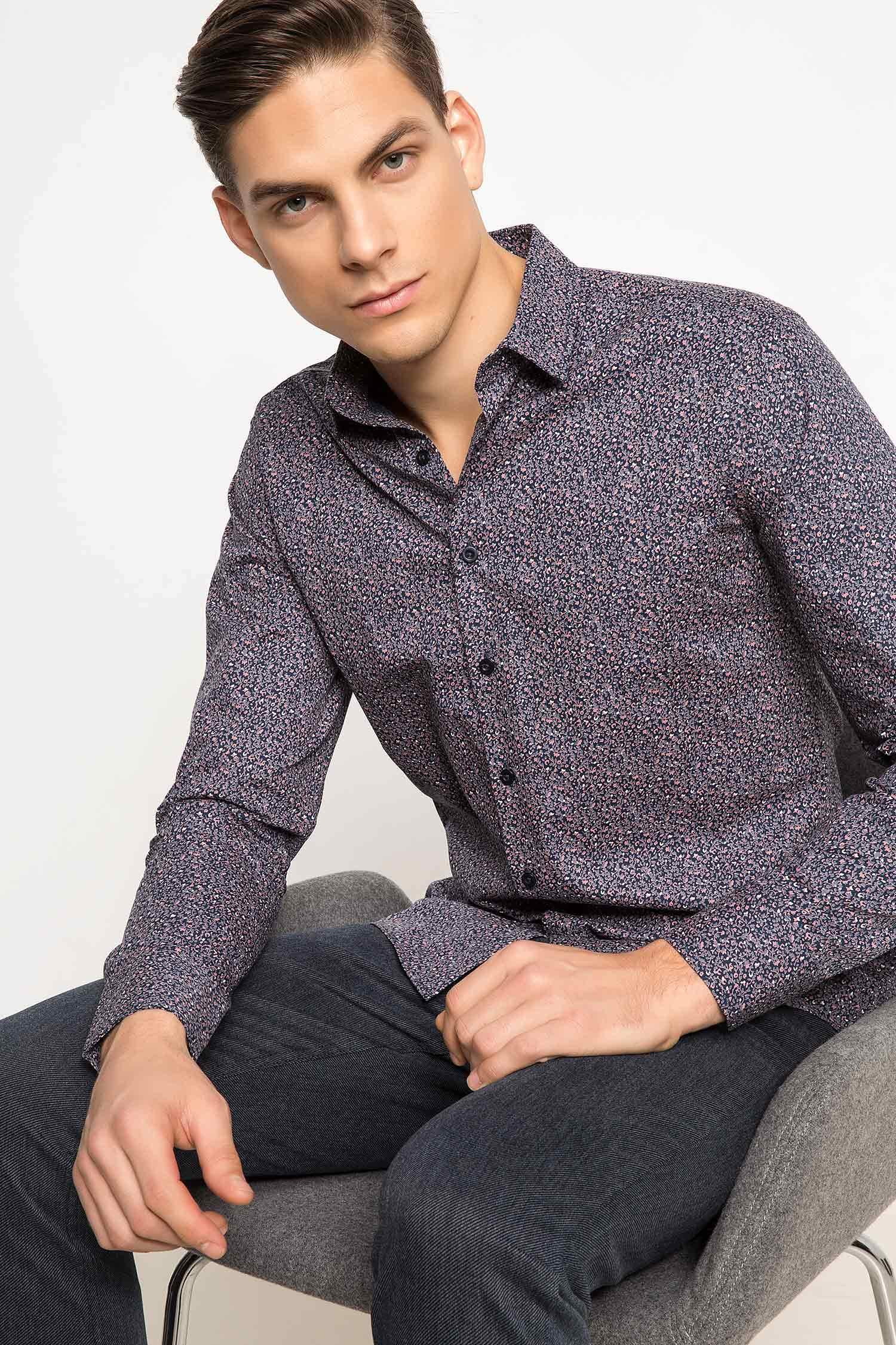 Defacto Desenli Gömlek. 1