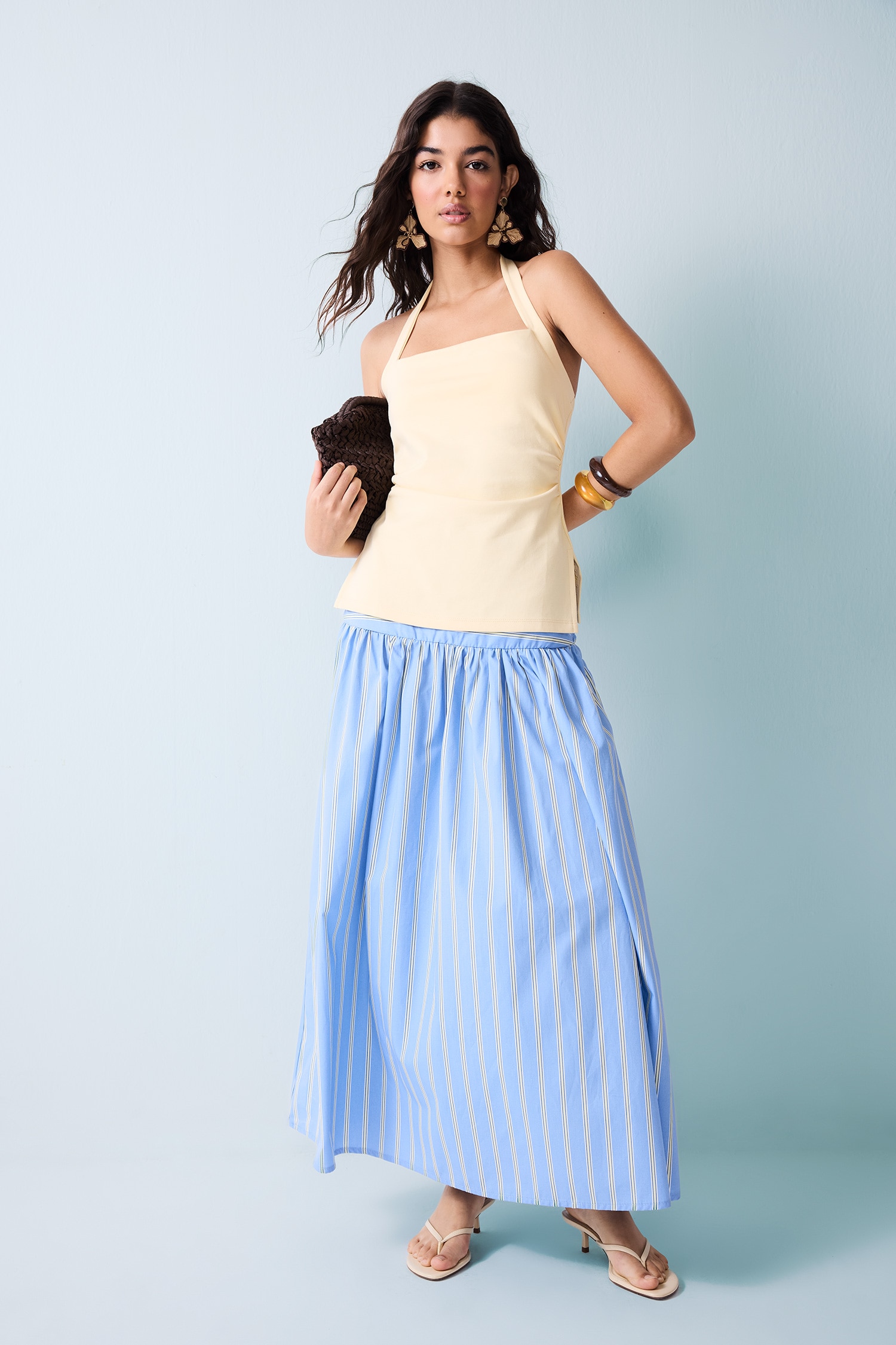 DeFacto Slim Fit Halter Yaka Atlet görsel 2