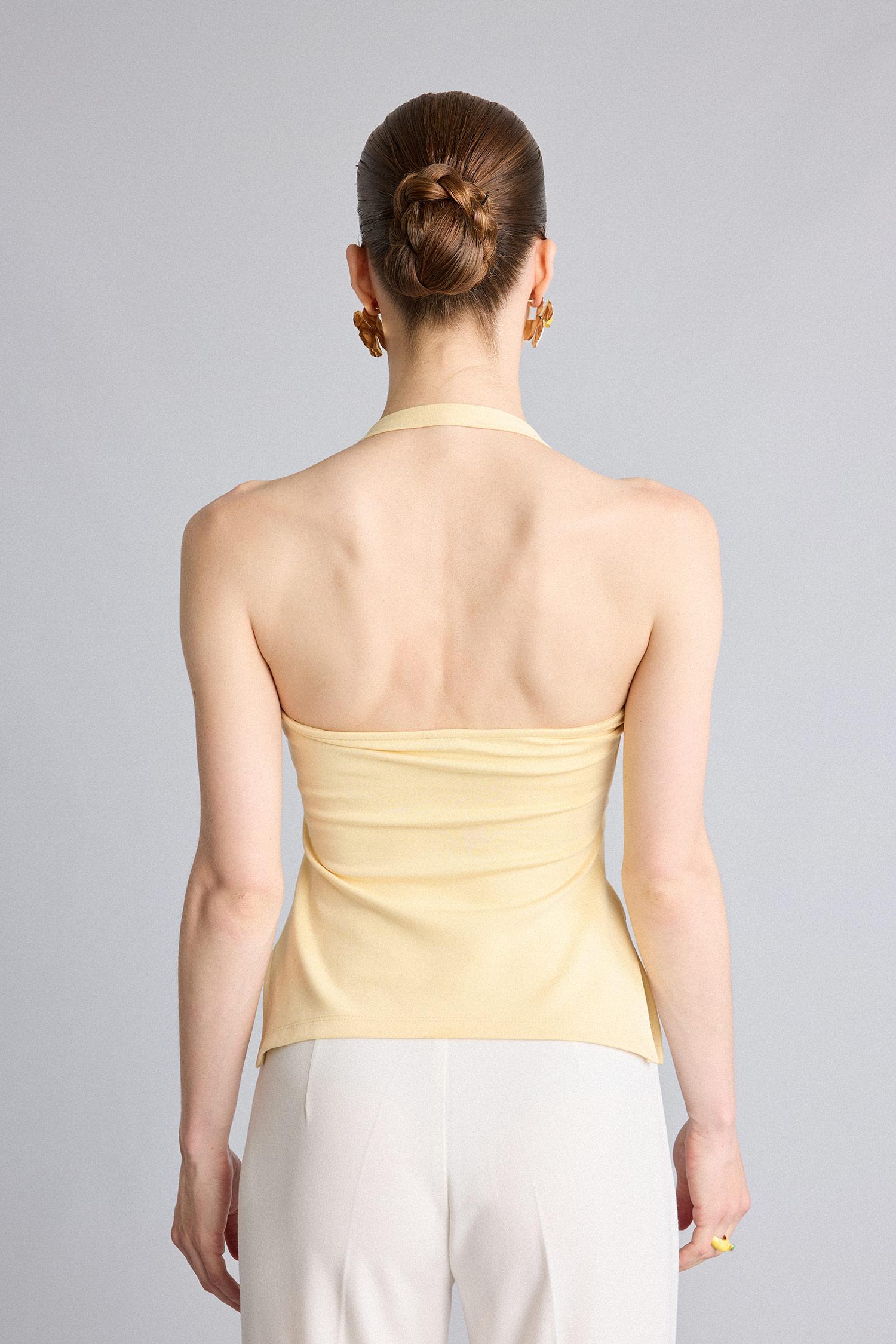 DeFacto Slim Fit Halter Yaka Atlet görsel 6