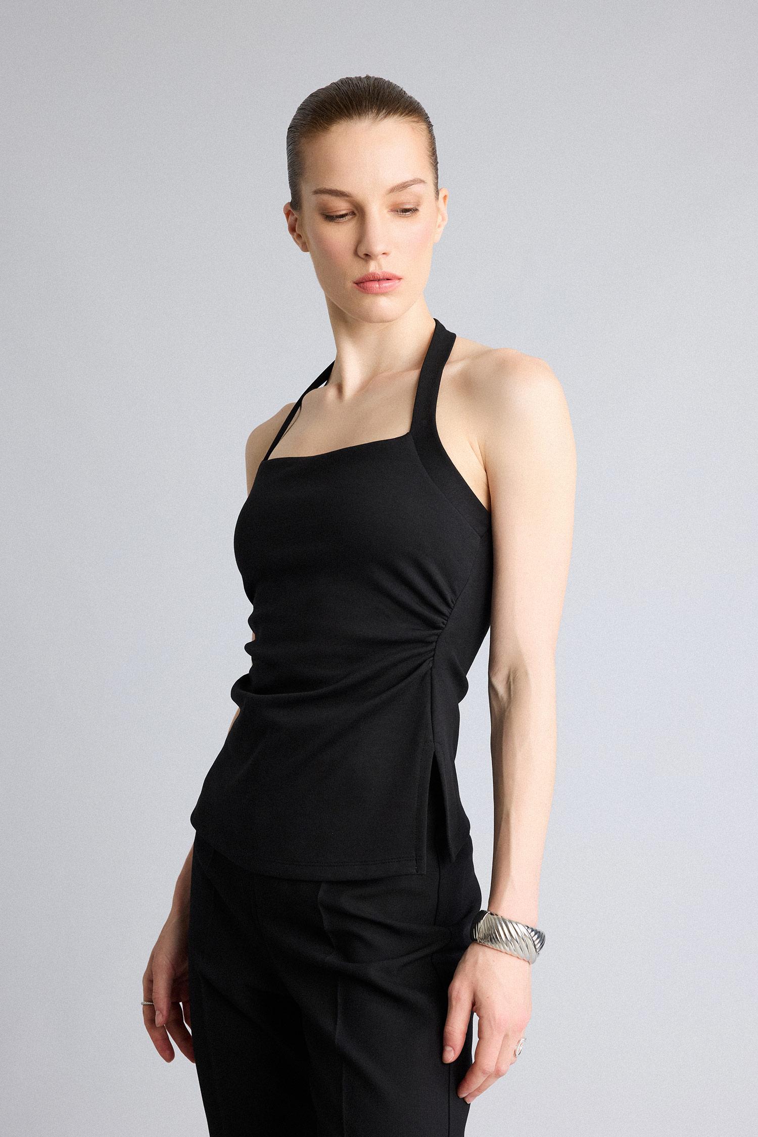 DeFacto Slim Fit Halter Yaka Atlet görsel 6