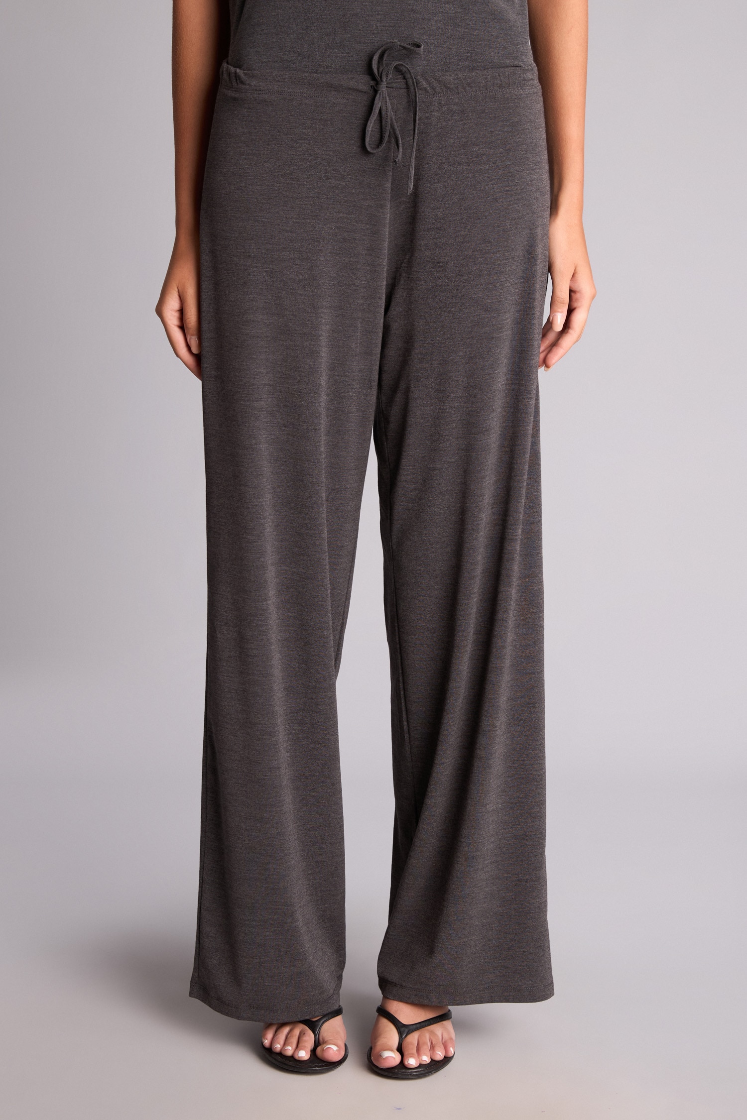DeFacto Wide Leg Krep Pantolon görsel 3