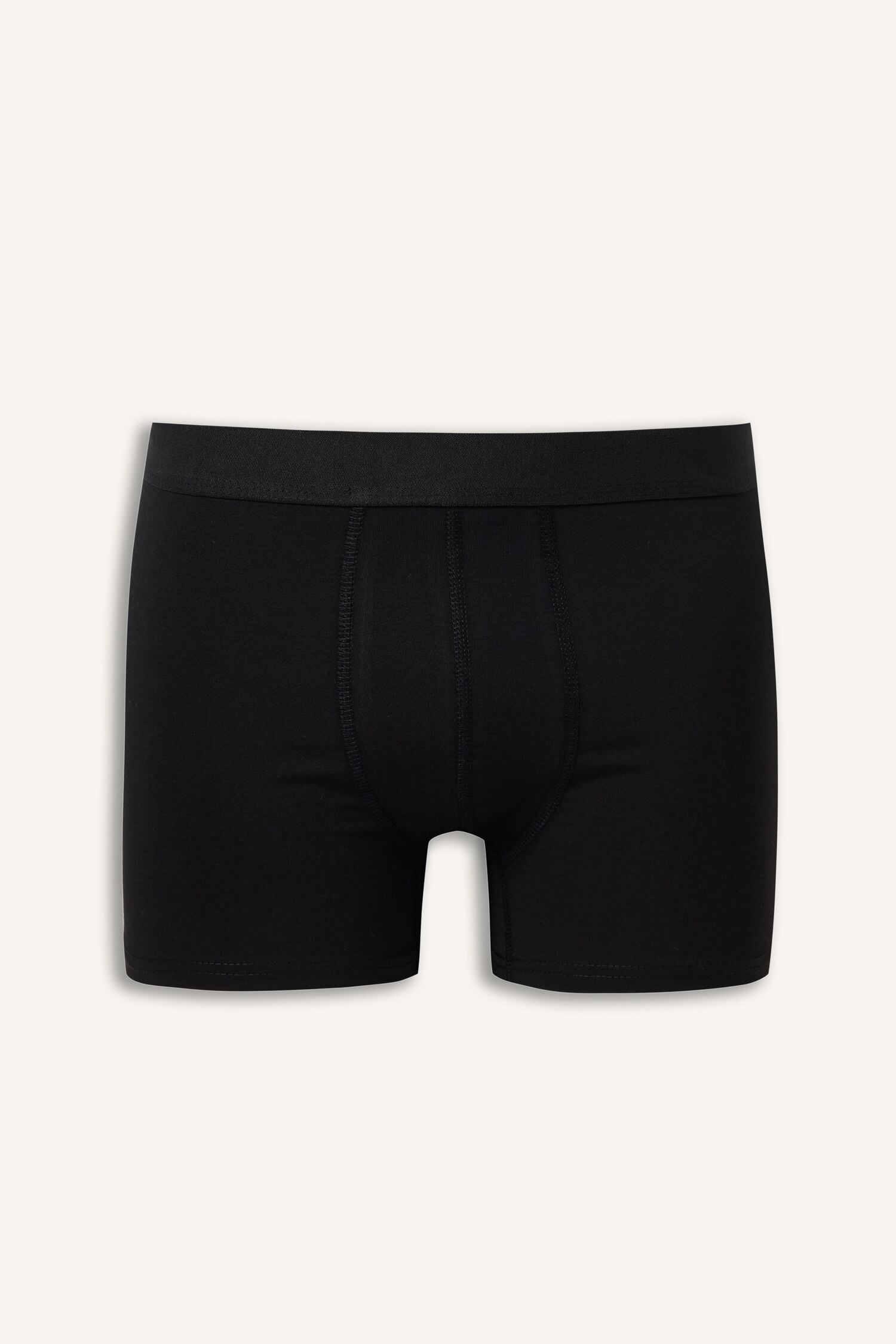 DeFacto Regular Fit Desenli 3'lü Boxer görsel 6