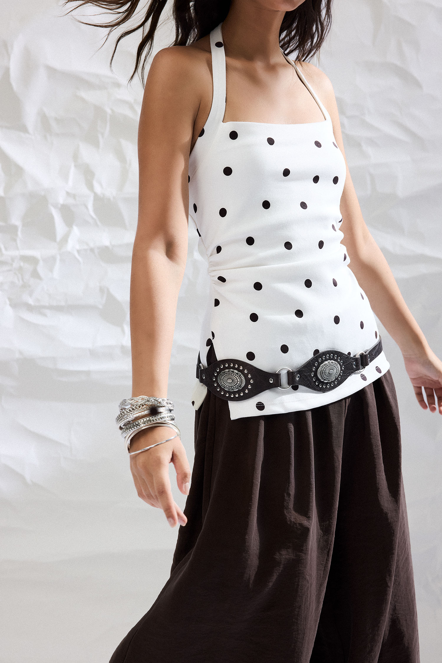 DeFacto Slim Fit Halter Yaka Atlet görsel 3
