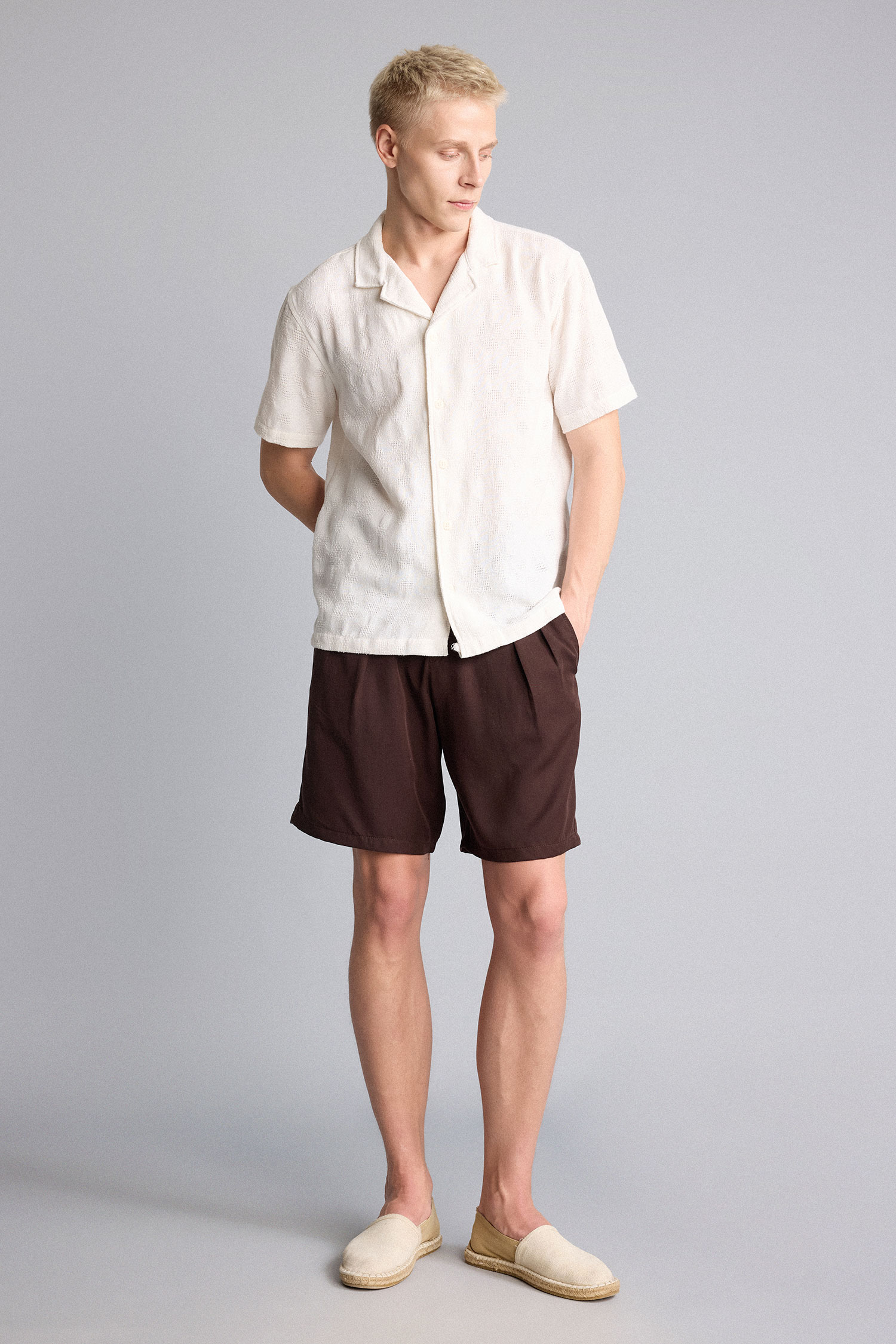 DeFacto Baggy Fit Bermuda Şort görsel 2
