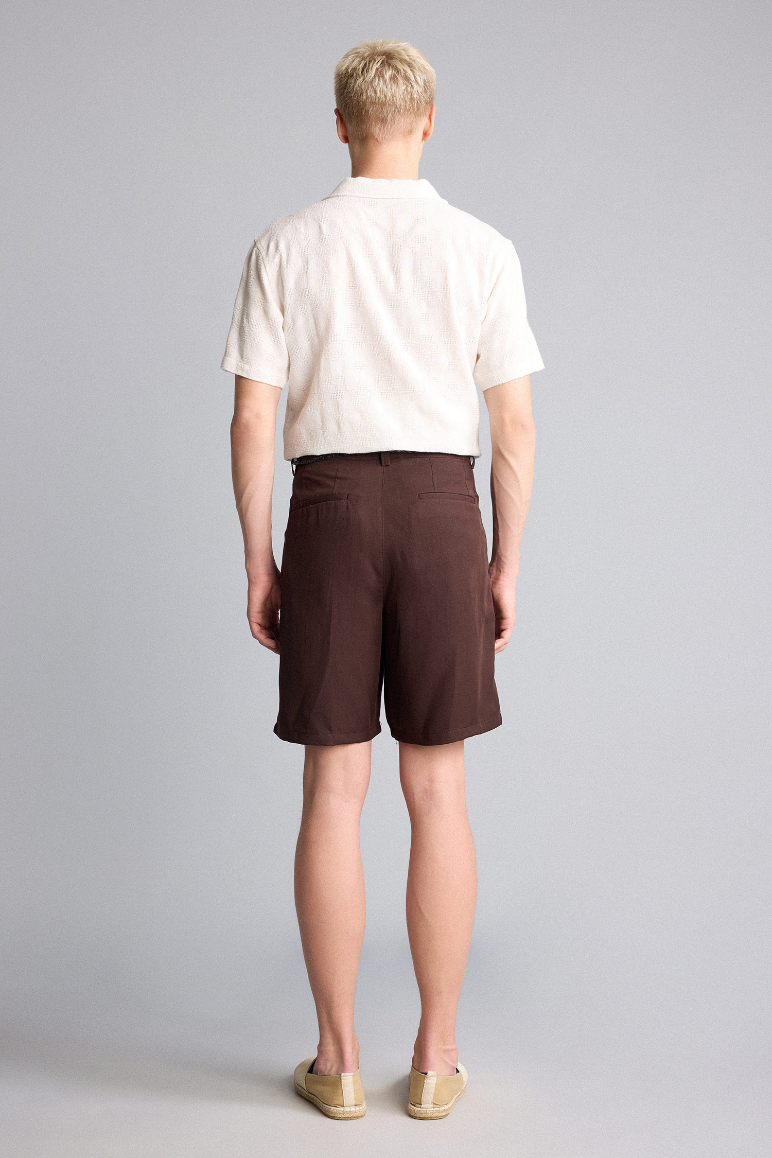 DeFacto Baggy Fit Bermuda Şort görsel 5