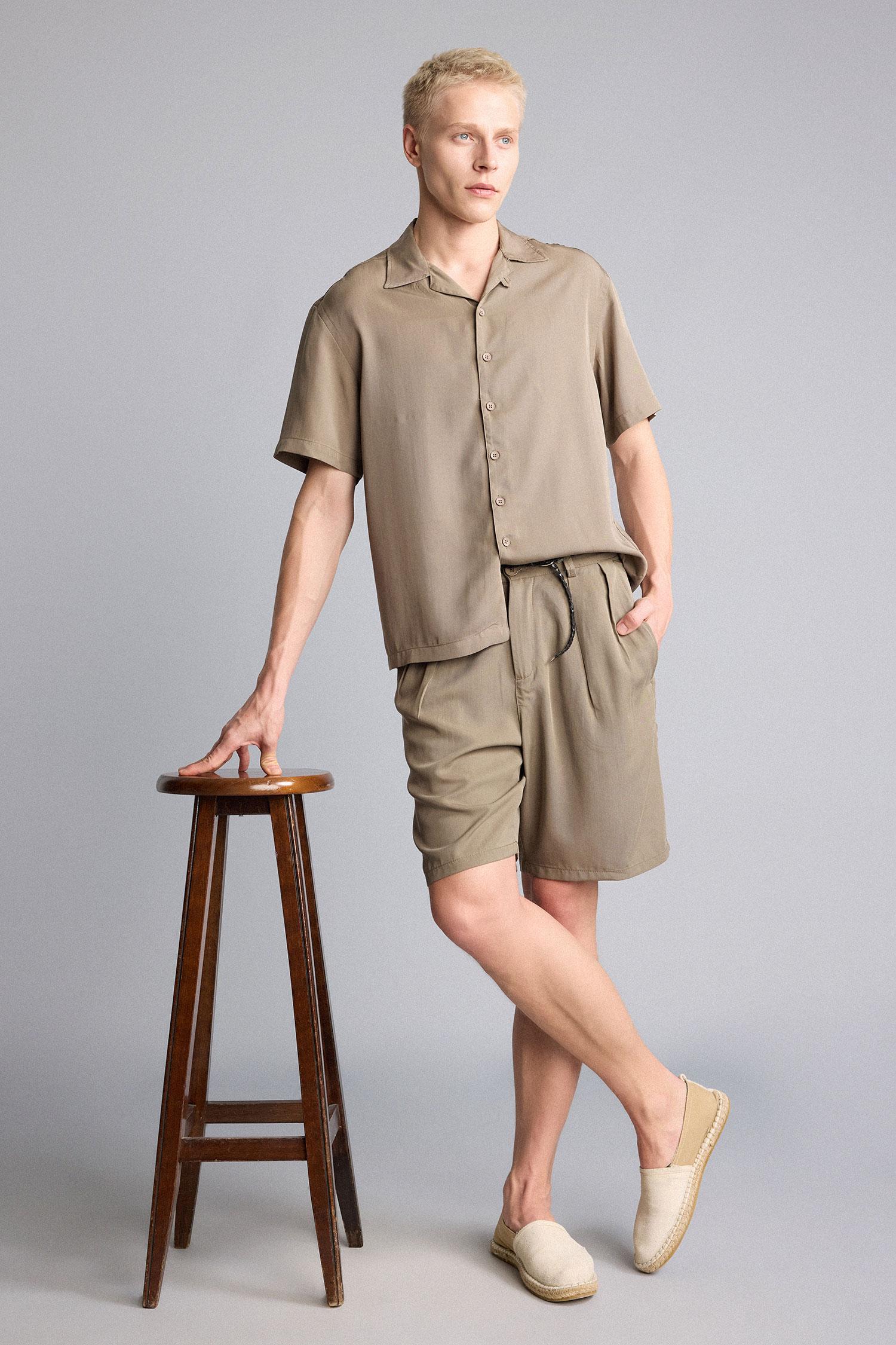 DeFacto Baggy Fit Bermuda Şort